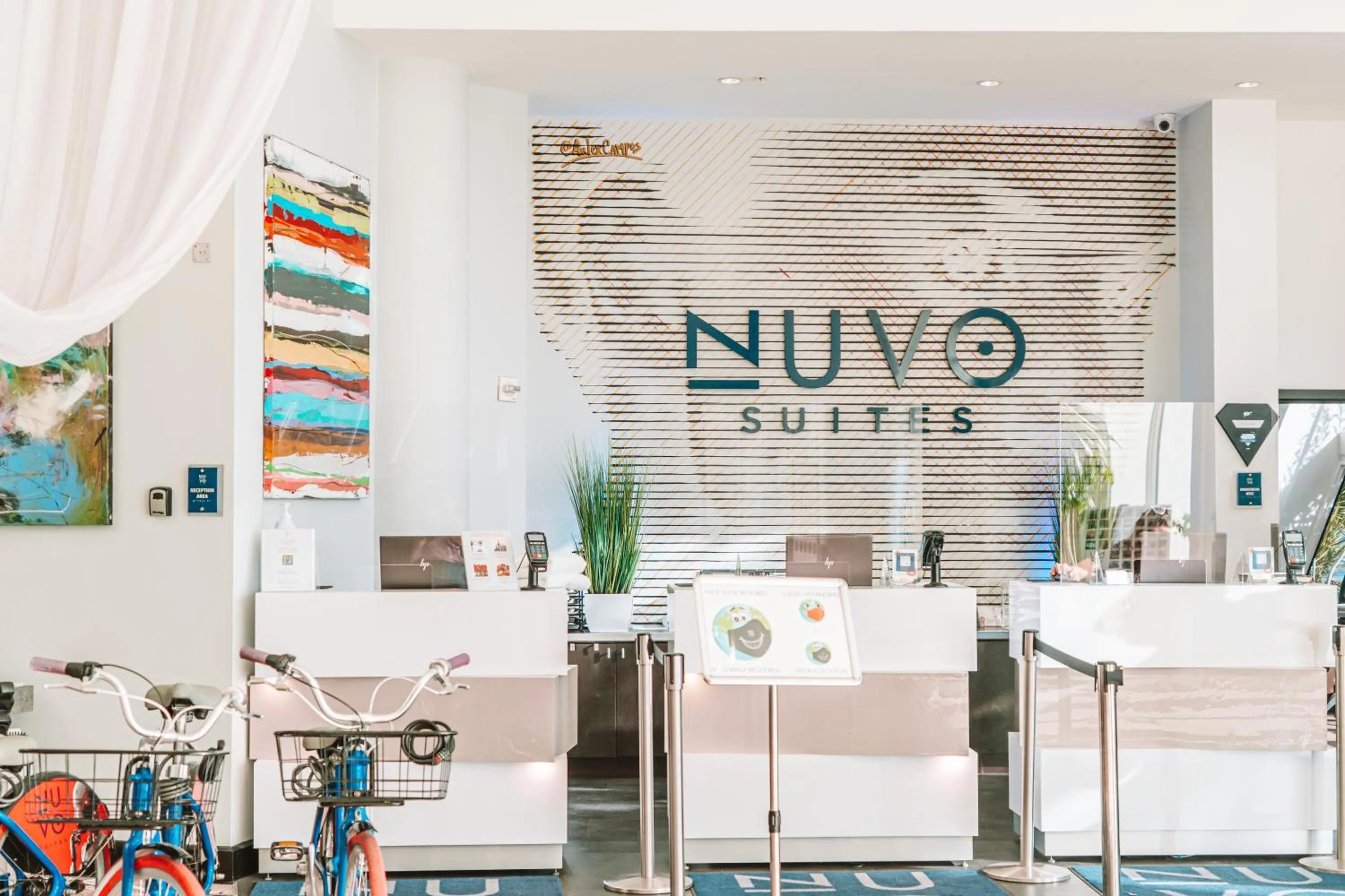 Lobby or reception in Nuvo Suites Hotel - Miami Doral