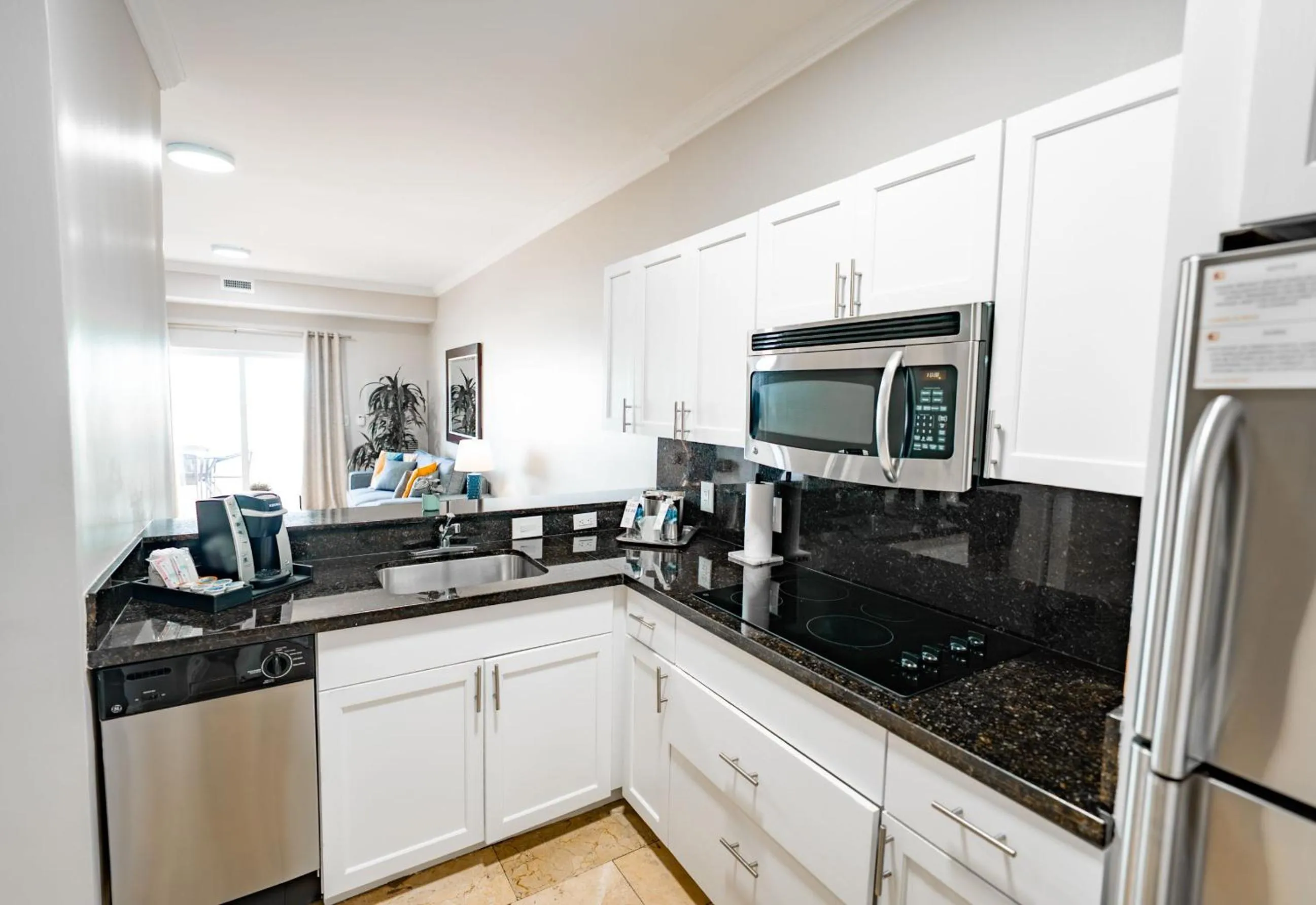 kitchen in Nuvo Suites Hotel - Miami Doral