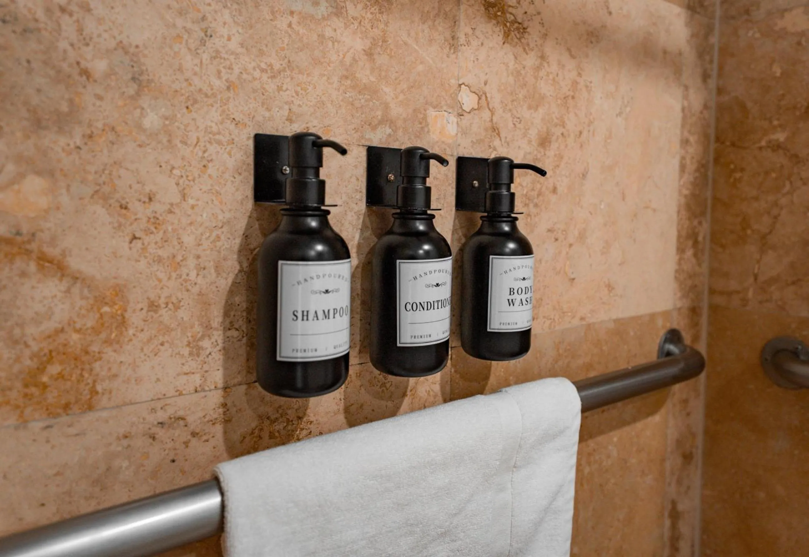 Shower in Nuvo Suites Hotel - Miami Doral