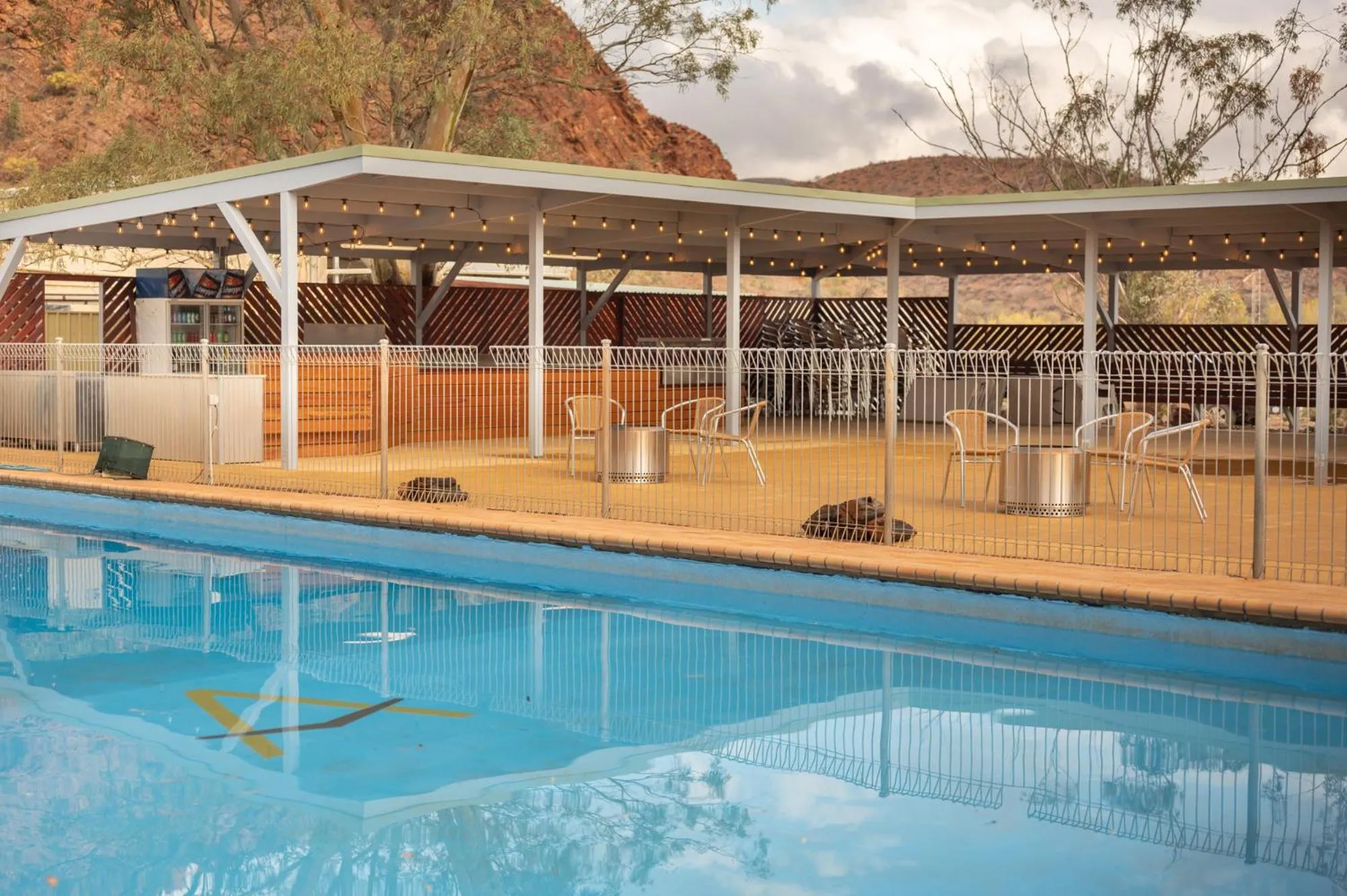 Swimming pool in Arkaroola Wilderness Sanctuary