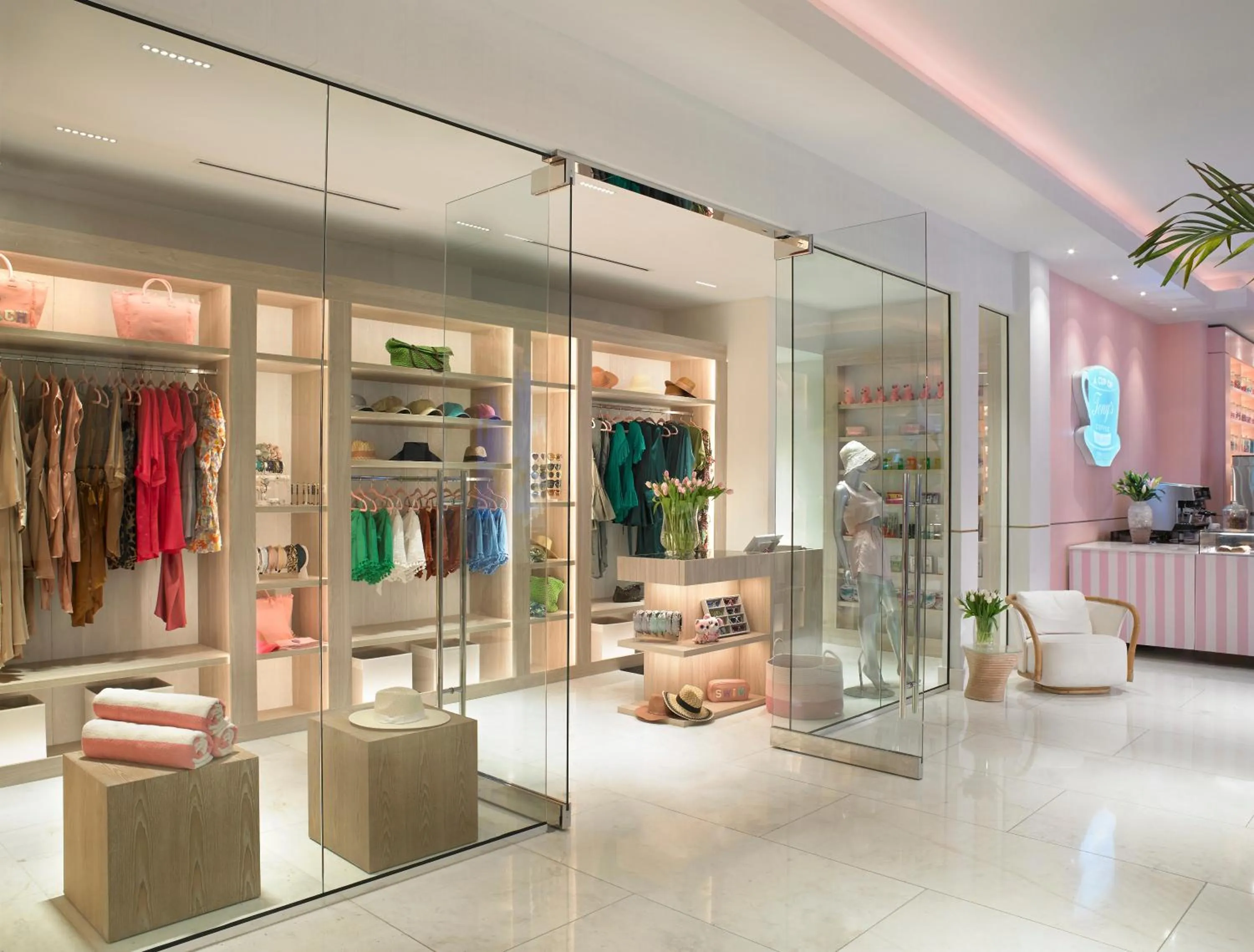 Shopping Area in Grand Beach Hotel