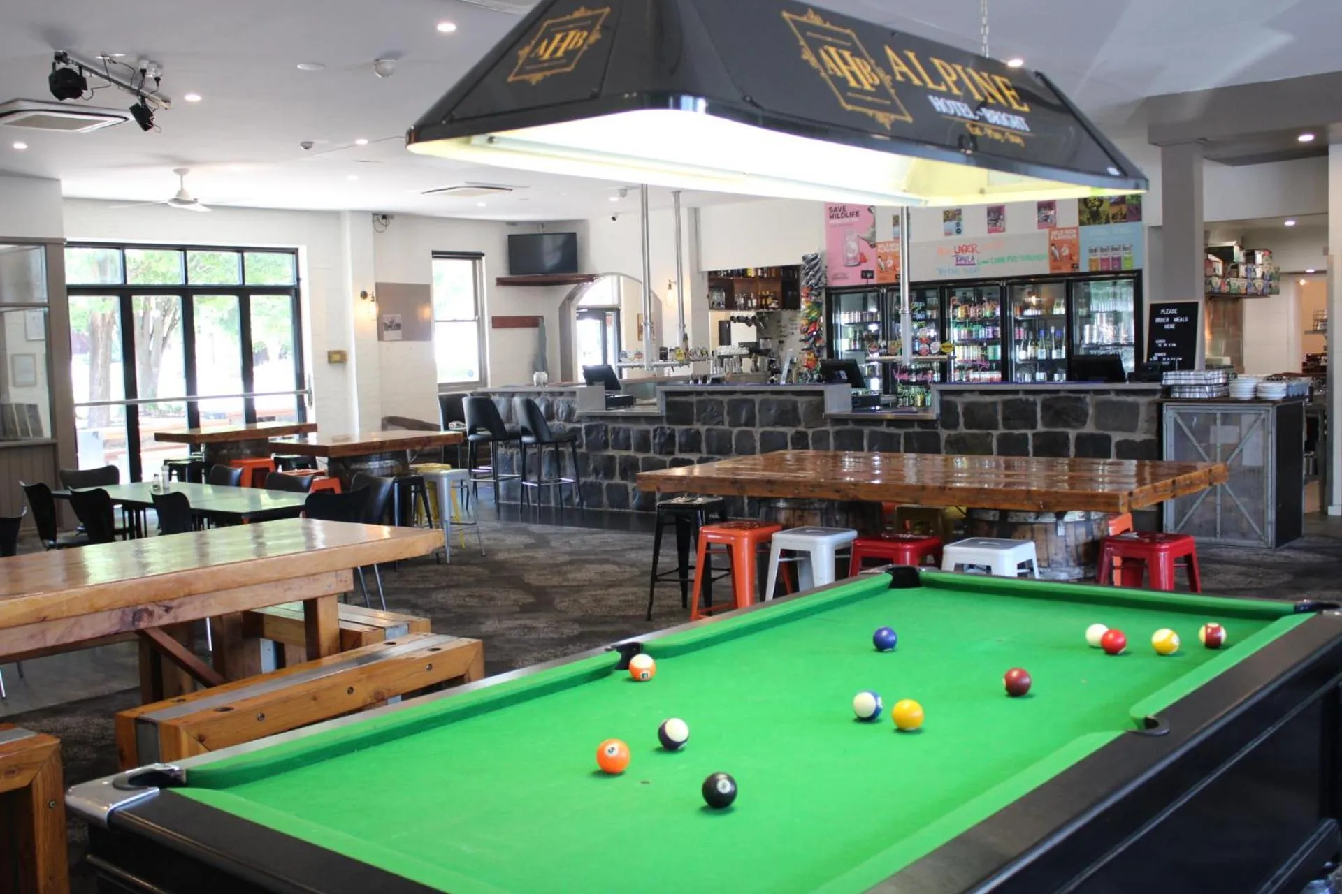 Restaurant/places to eat in Alpine Hotel Bright