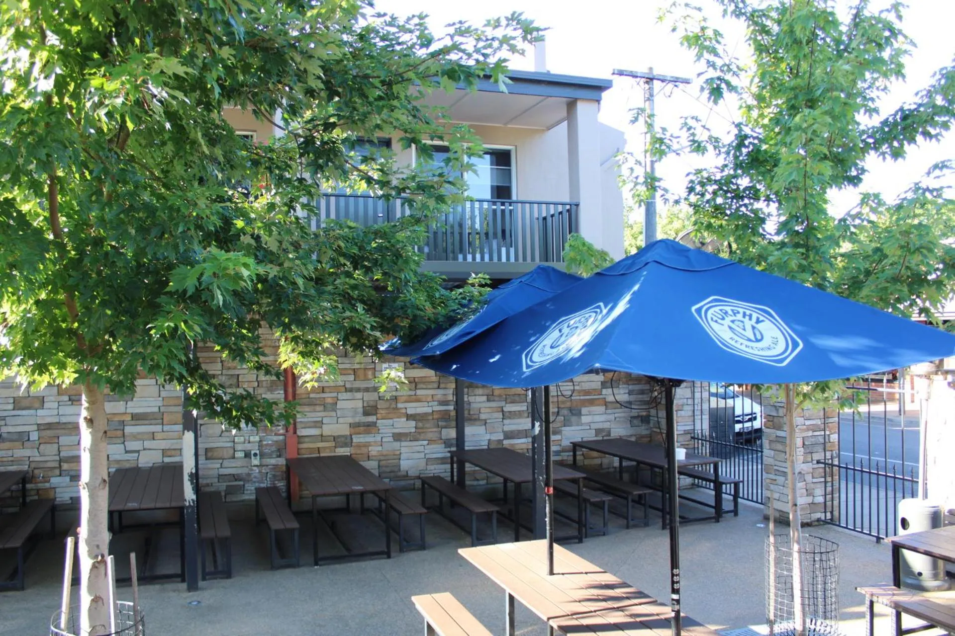 Property building in Alpine Hotel Bright