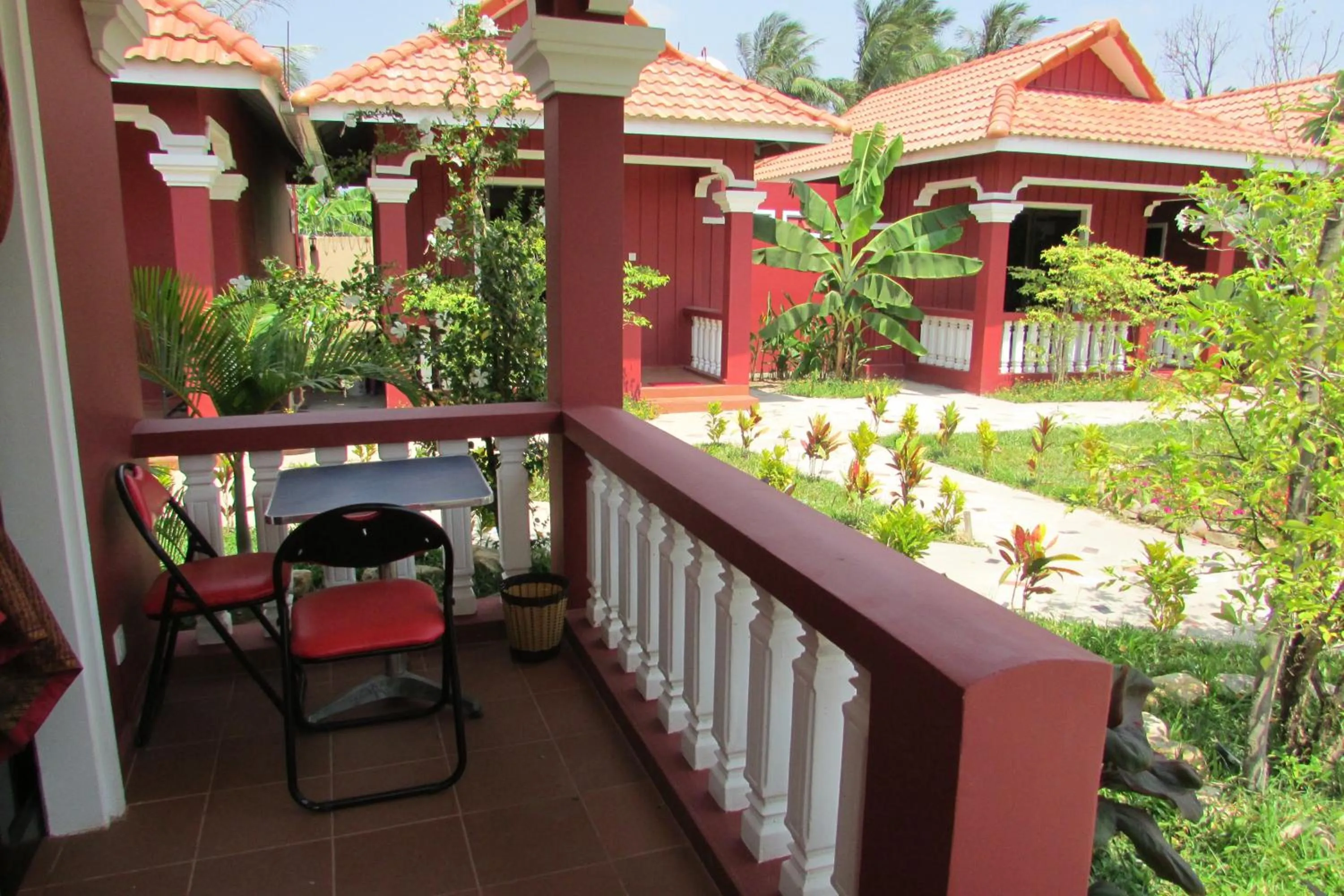 Balcony/Terrace in Phoumrumduol Bungalow