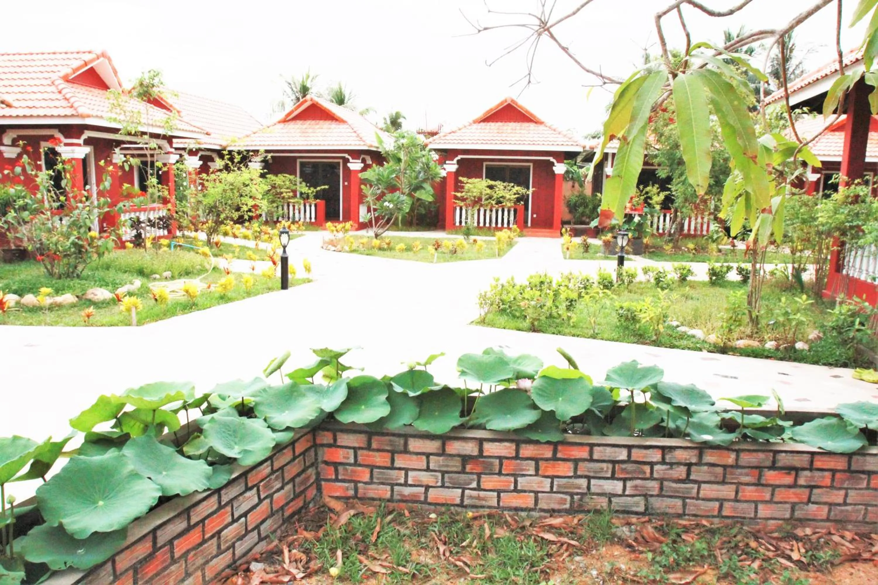 Garden in Phoumrumduol Bungalow