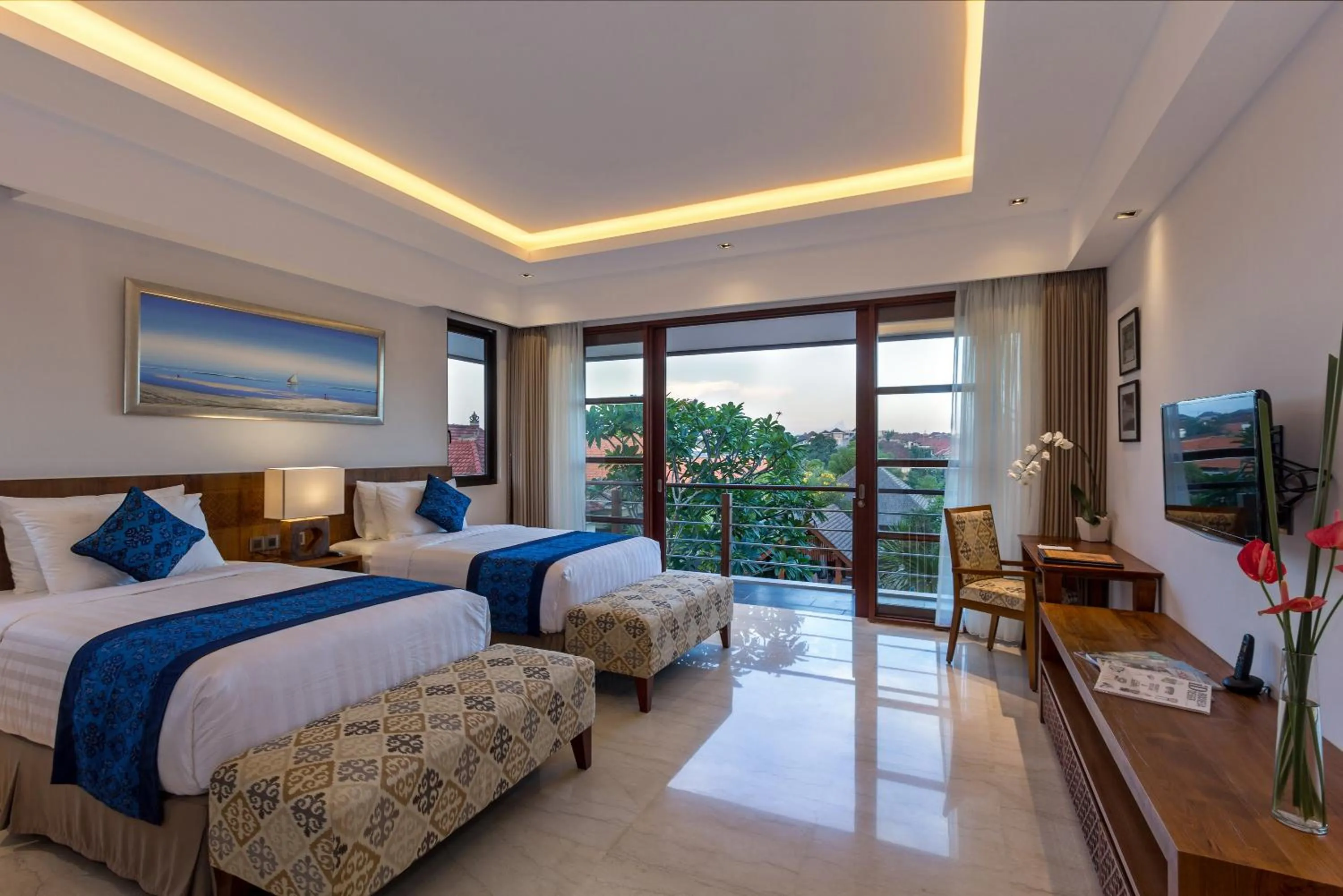 Bedroom, Bed in Villa Meliya