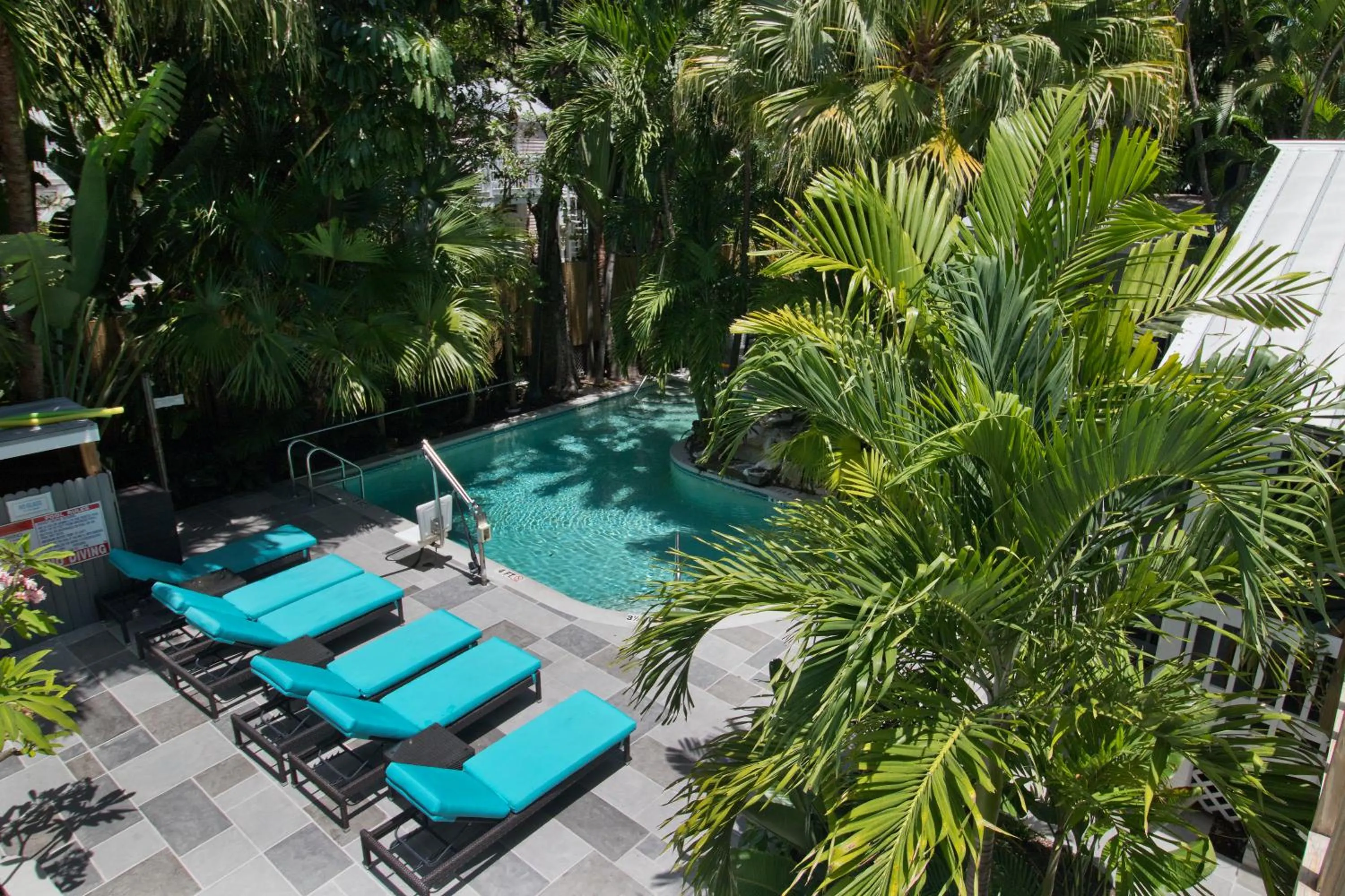 Patio in Westwinds Inn