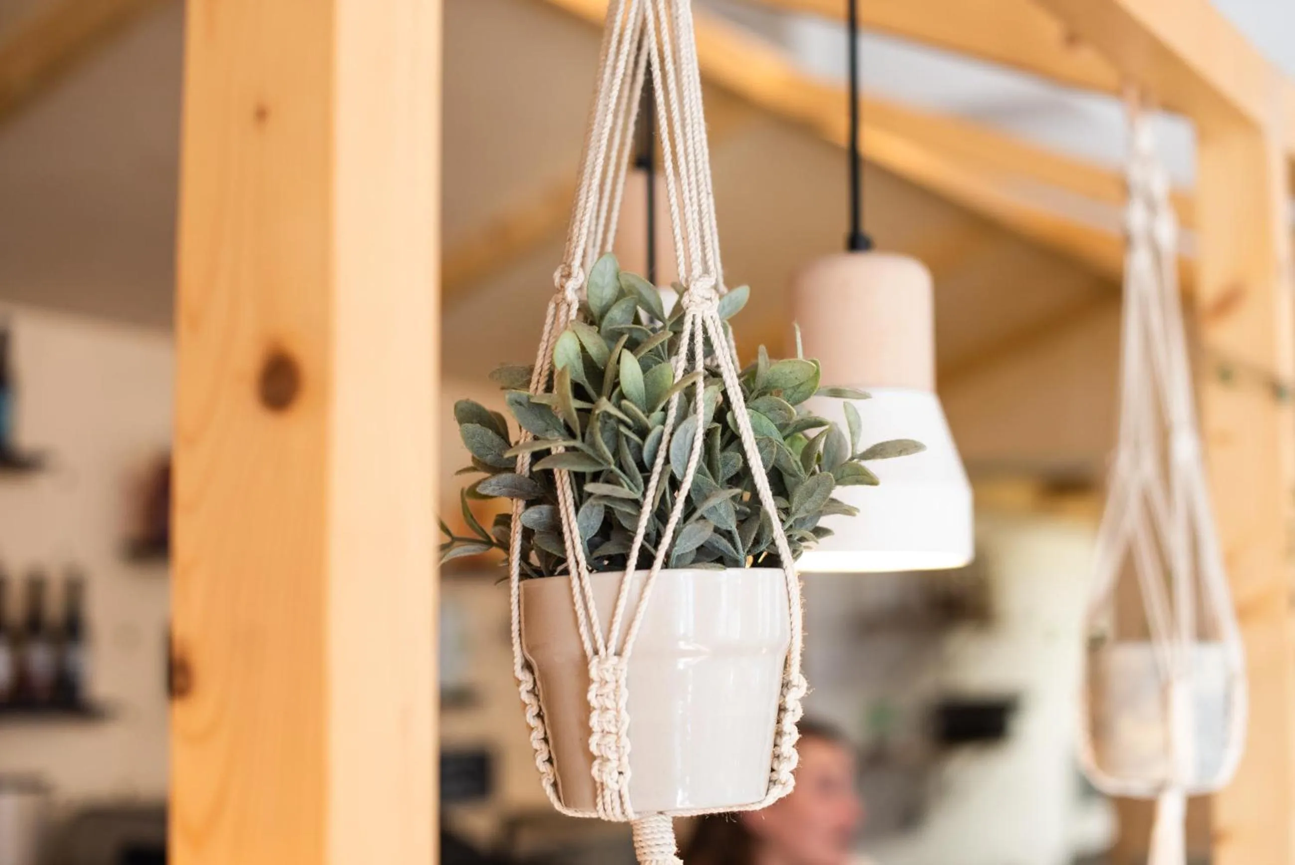 Decorative detail in SLO Hostel Lyon les Pentes