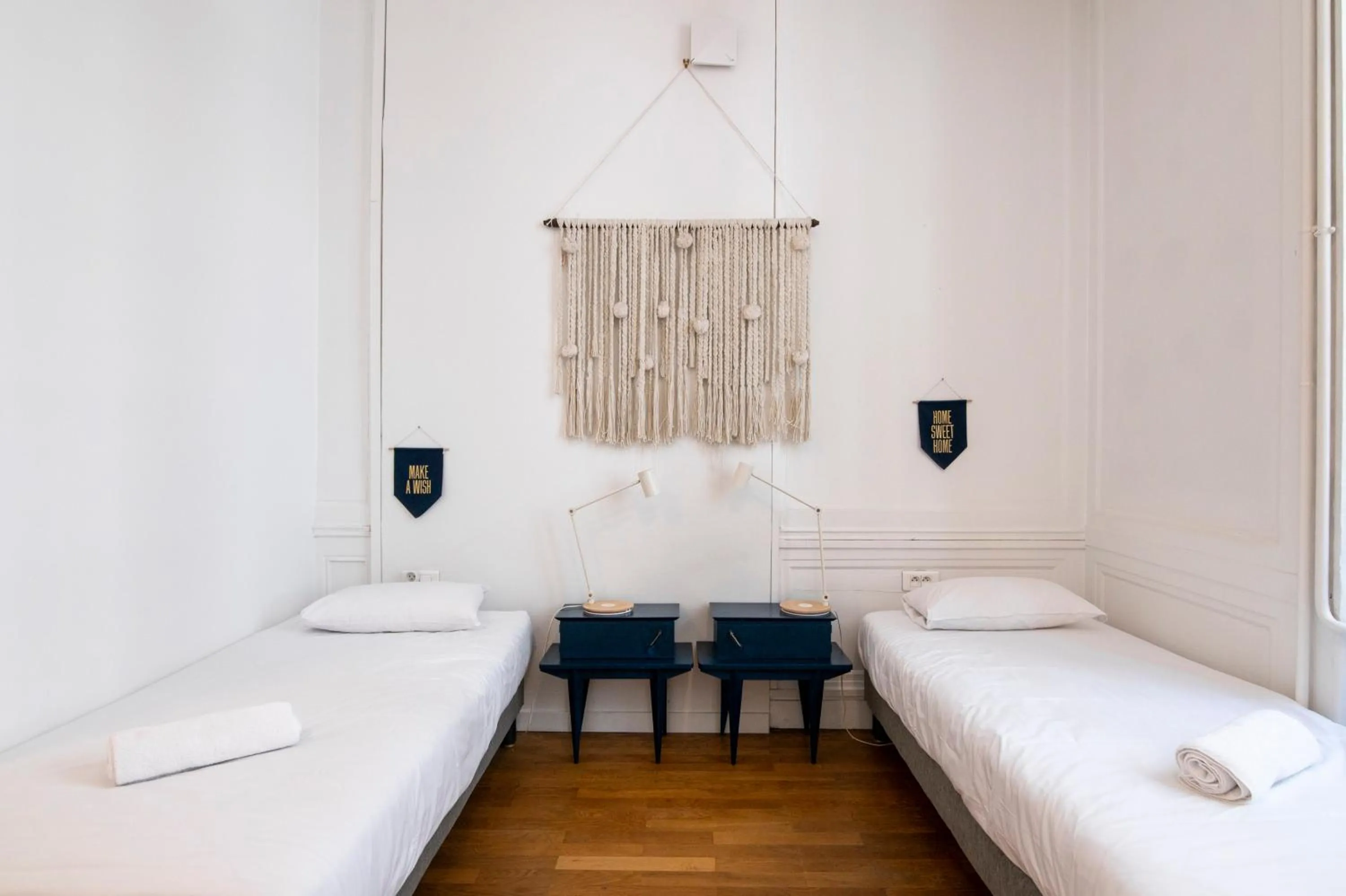 Bed in SLO Hostel Lyon les Pentes