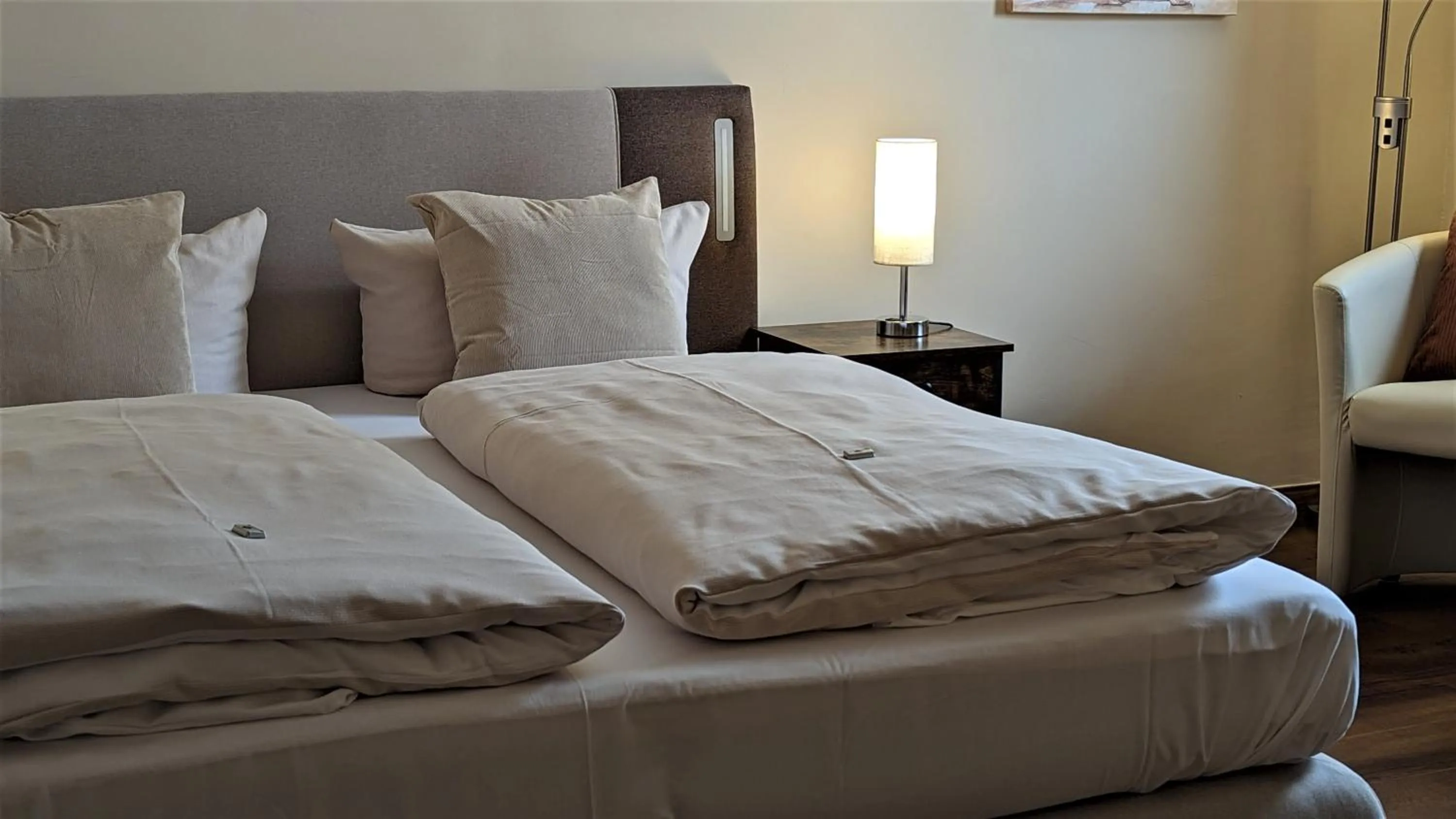 Bed in Altstadthotel Goldene Kugel