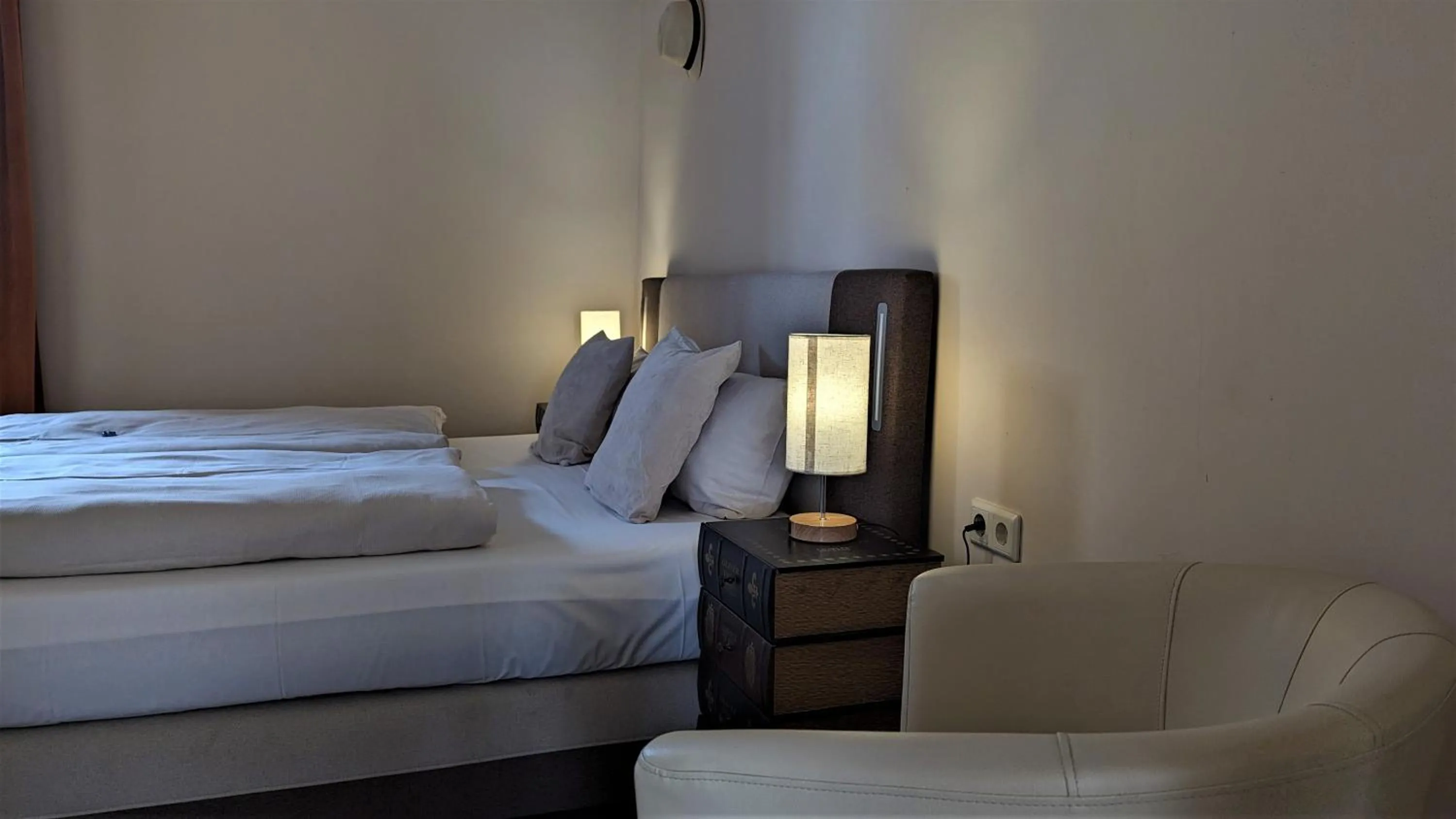 Bed in Altstadthotel Goldene Kugel