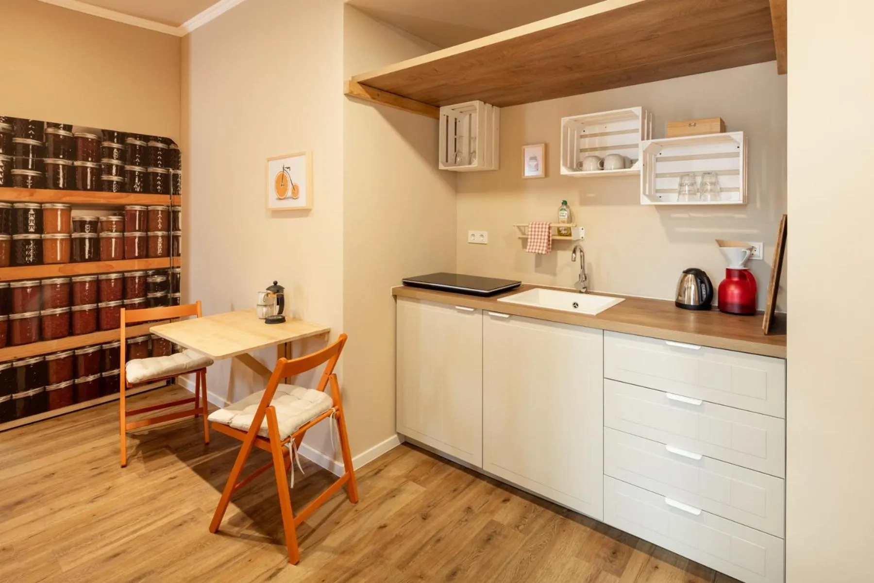 Kitchen or kitchenette in Schloss Hertefeld & Hertefeldhof