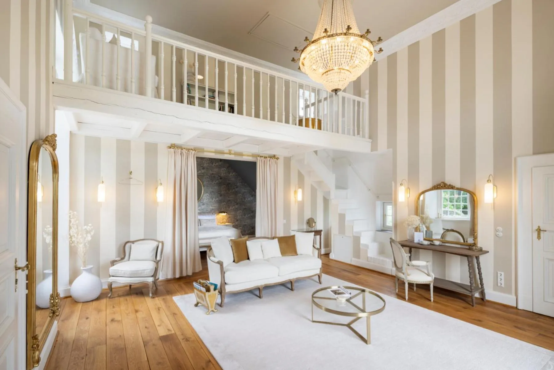 Living room in Schloss Hertefeld & Hertefeldhof