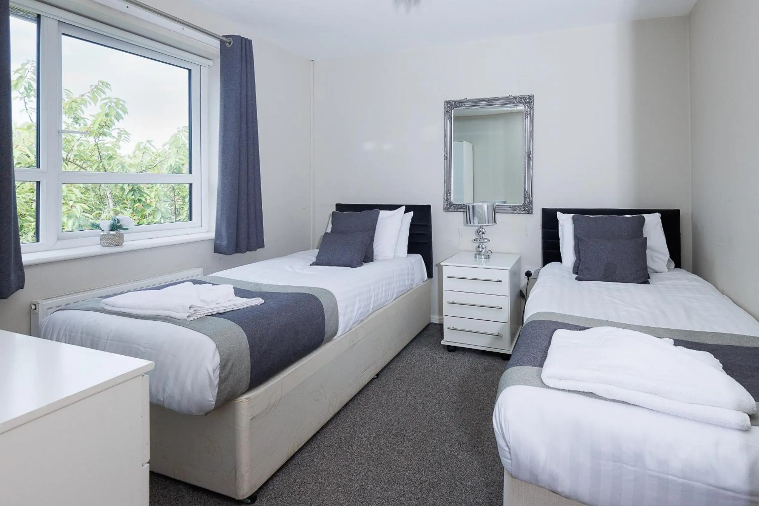 Bed in Riverside Villas