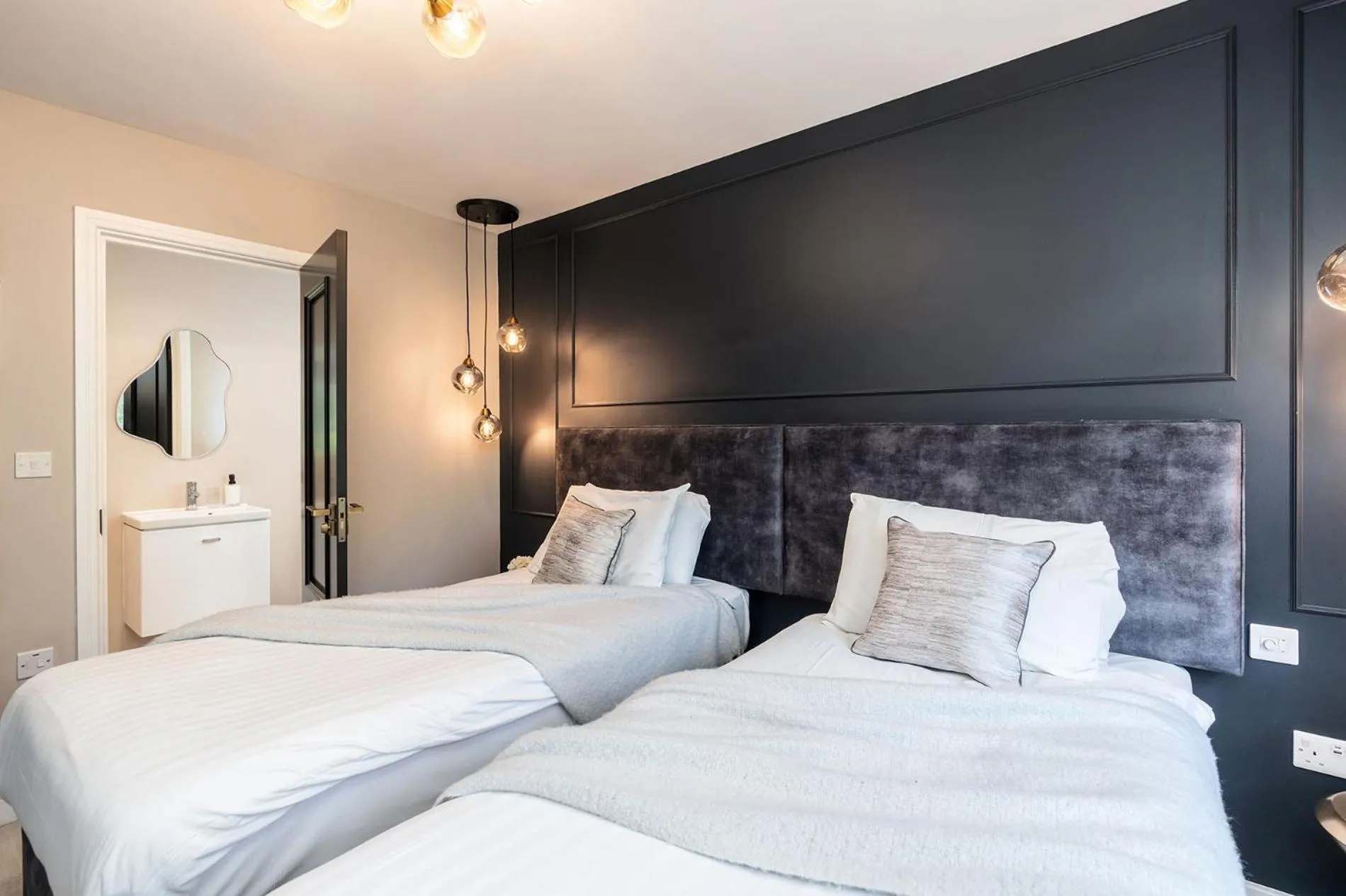 Bed in Riverside Villas