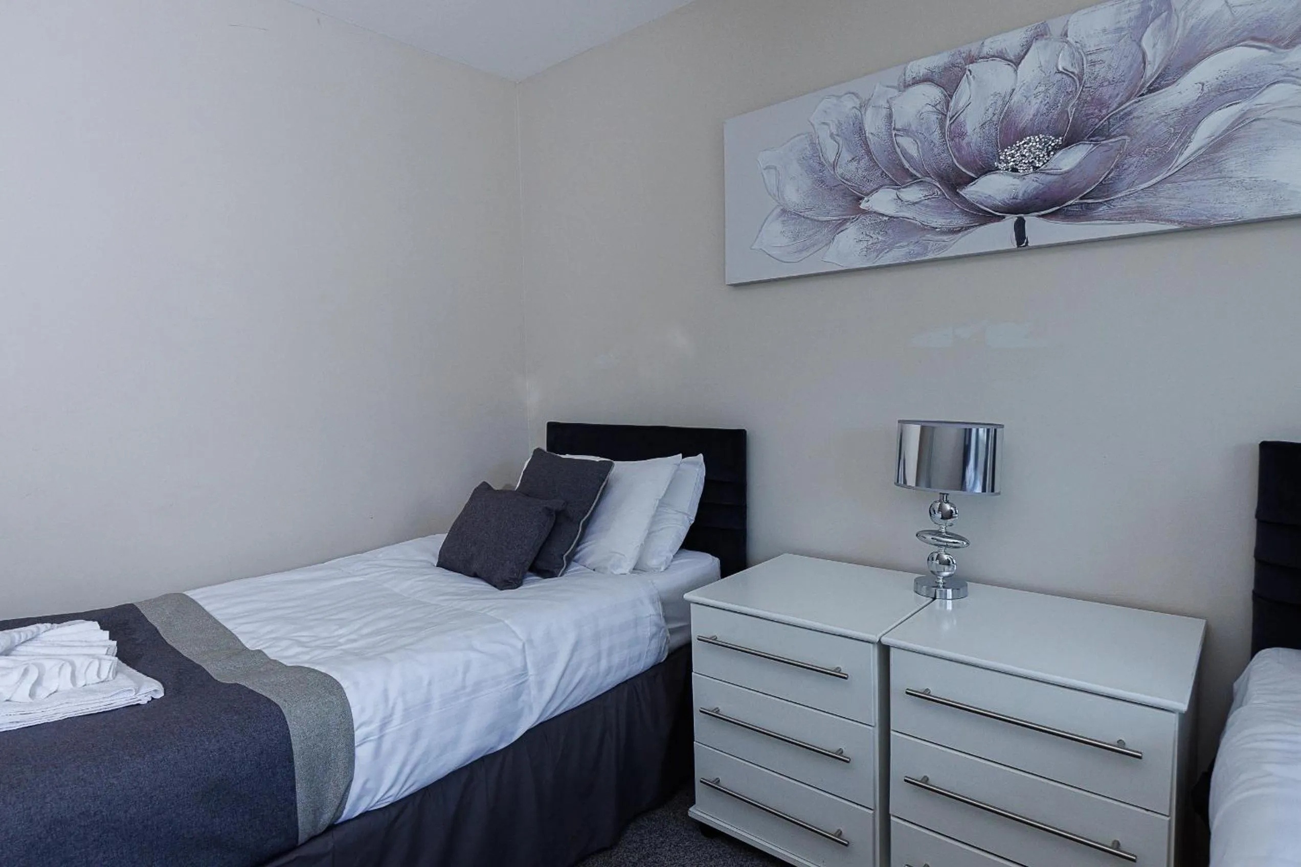 Bed in Riverside Villas