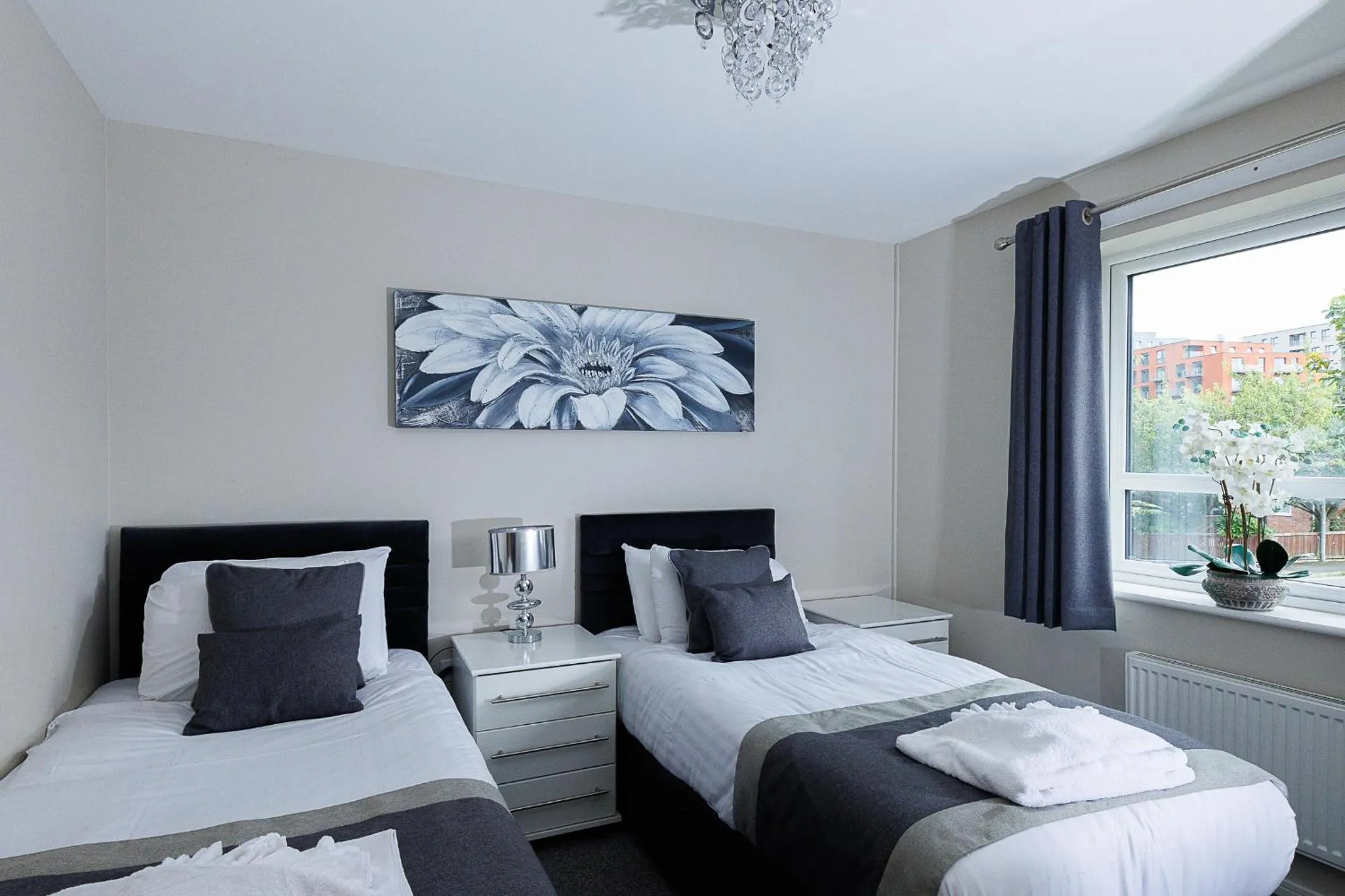 Bed in Riverside Villas