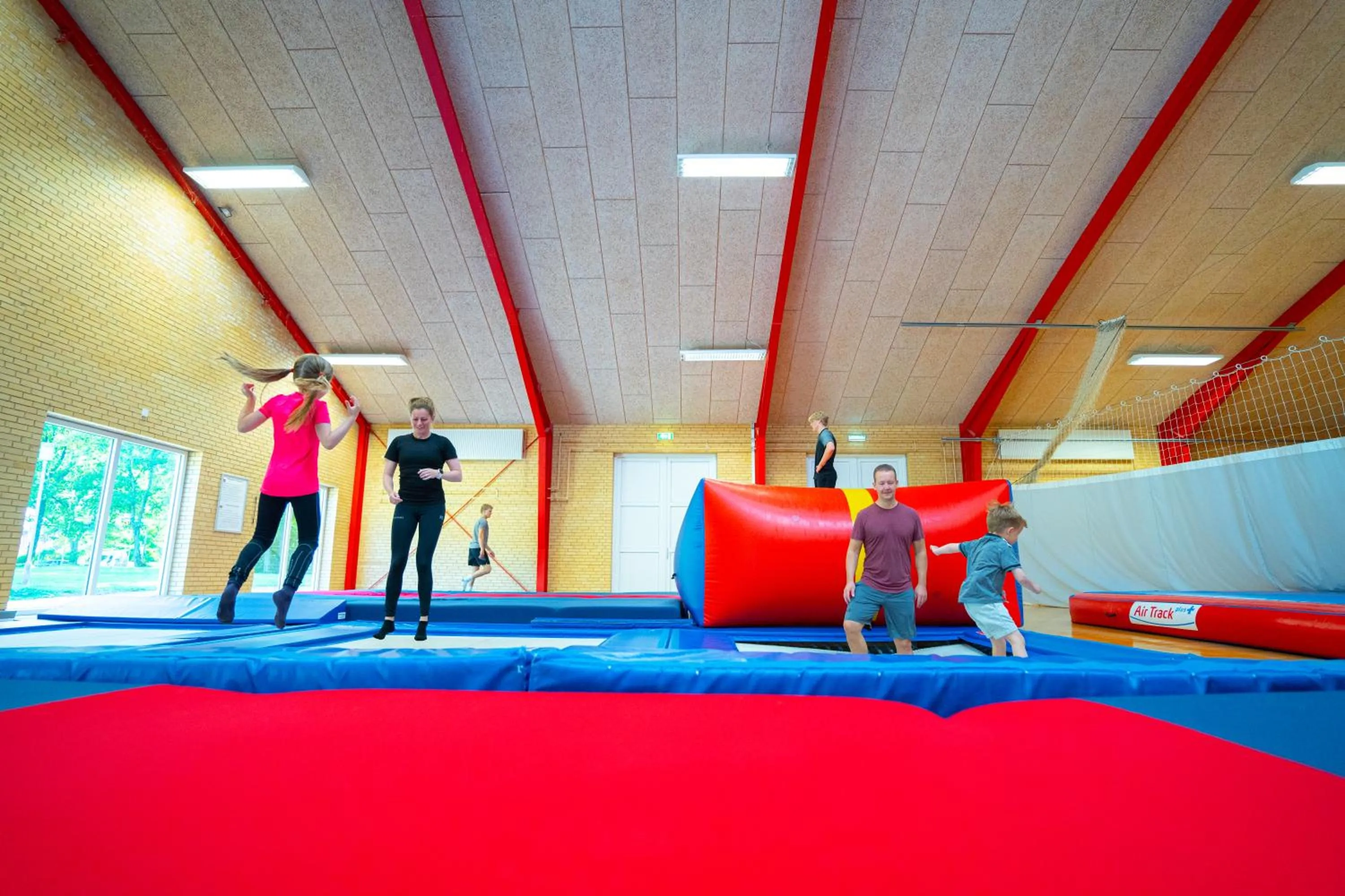 Children play ground in SportsPark Blaavandshuk Resort