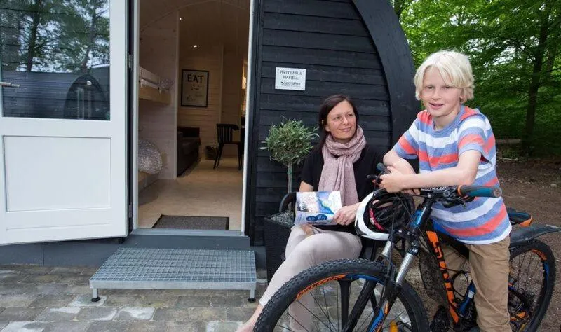 Natural landscape in SportsPark Blaavandshuk Resort