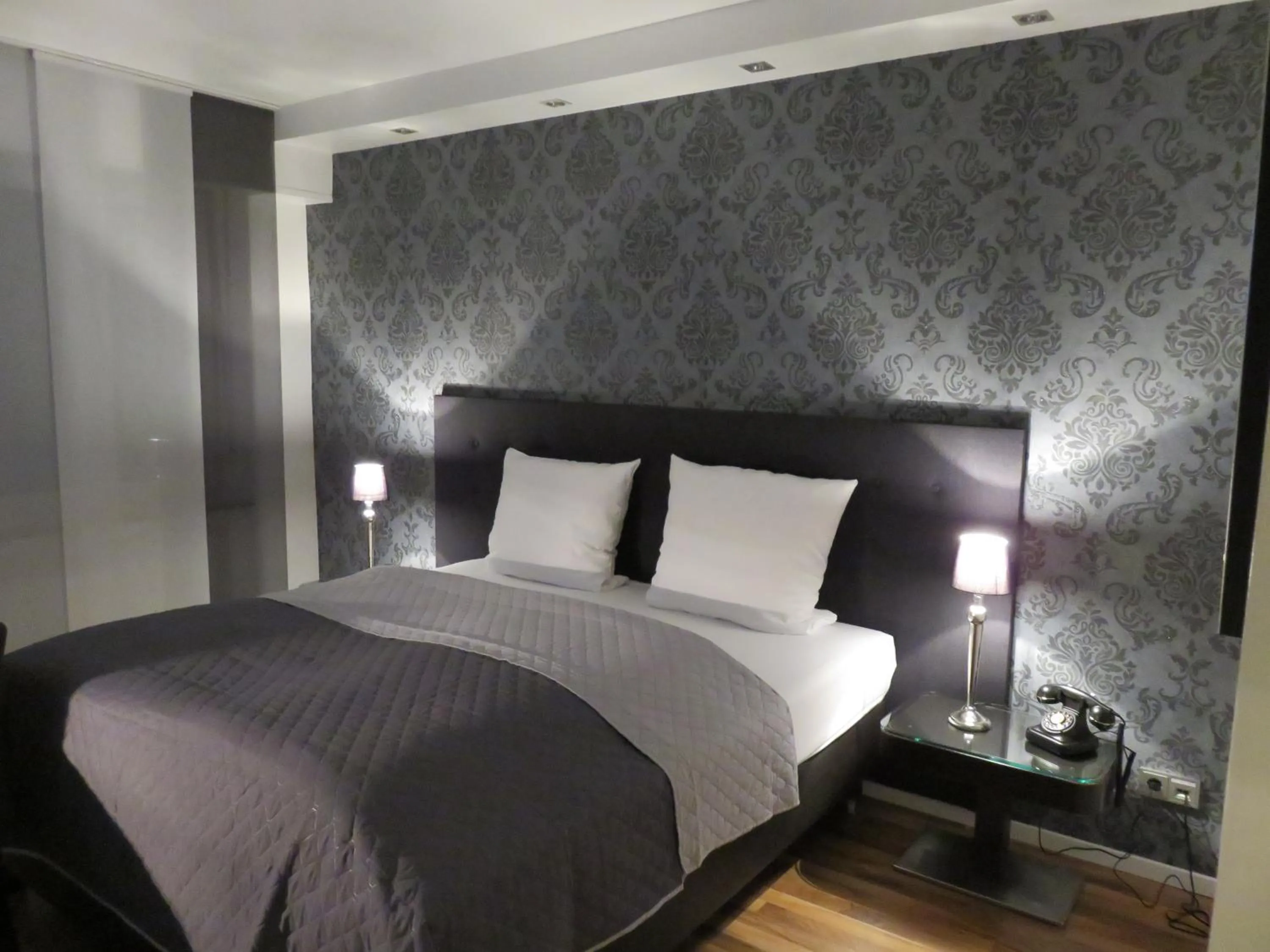 Bed in Hotel Rosenmeer