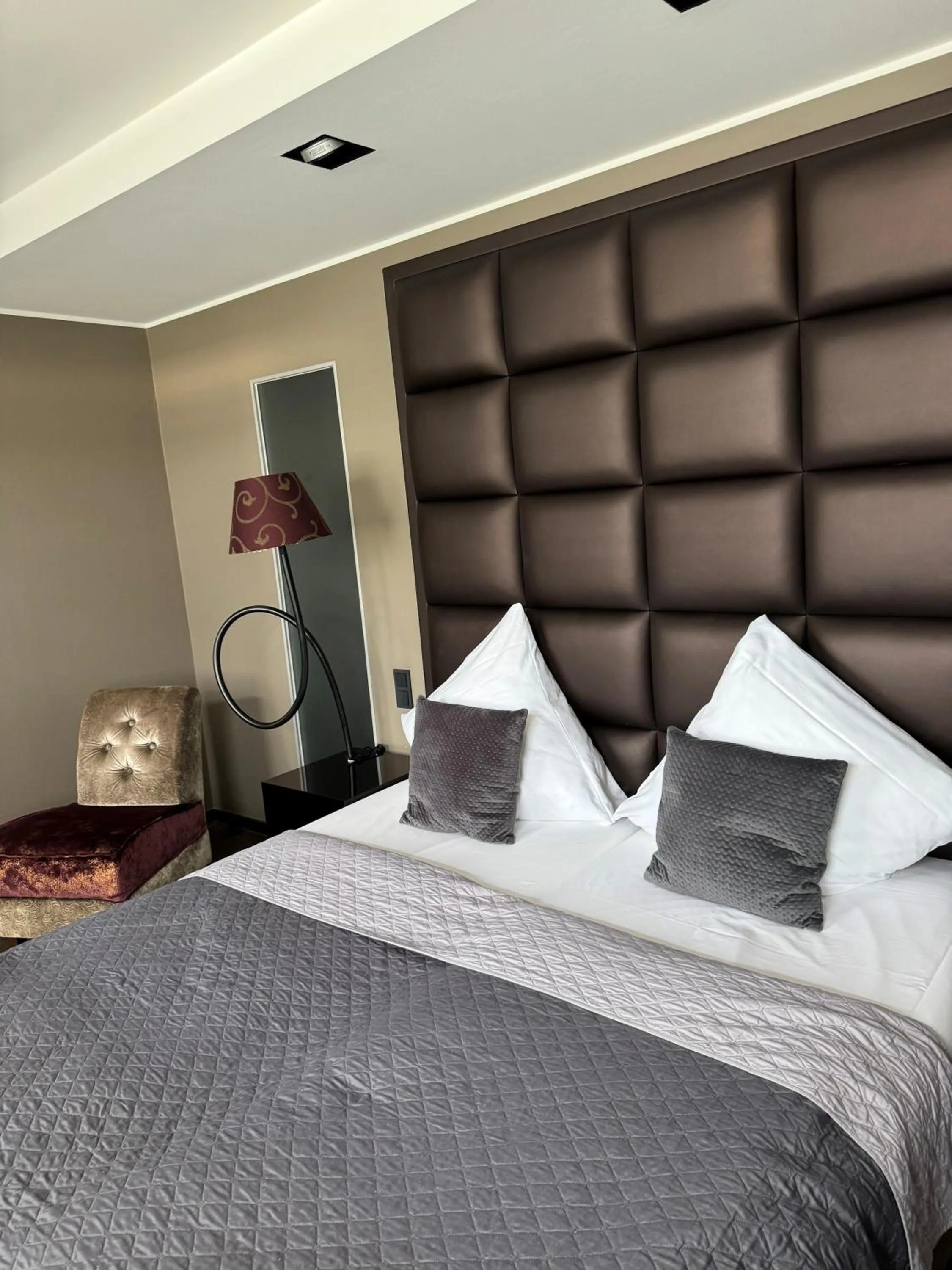 Bed in Hotel Rosenmeer