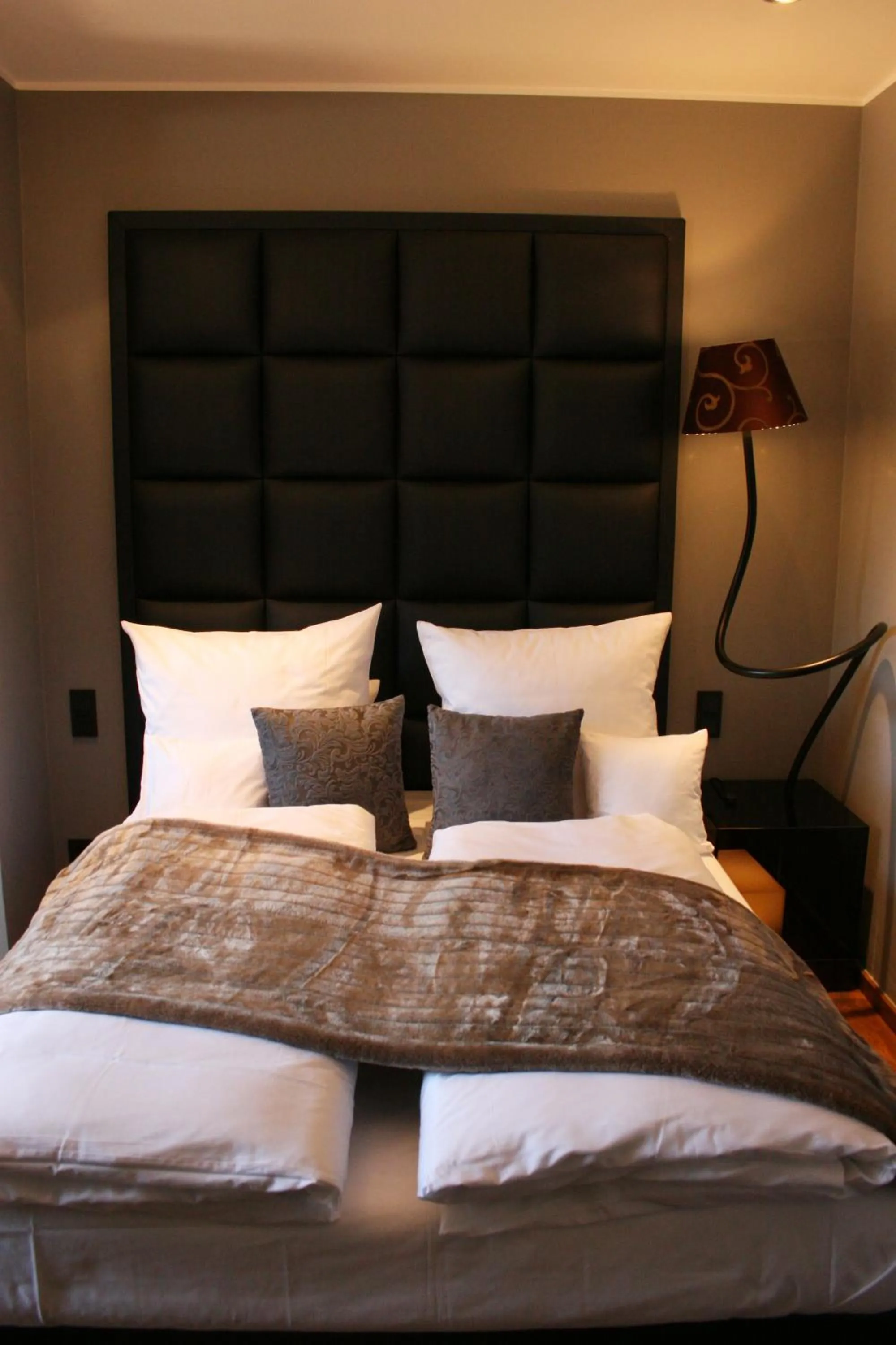 Bed in Hotel Rosenmeer