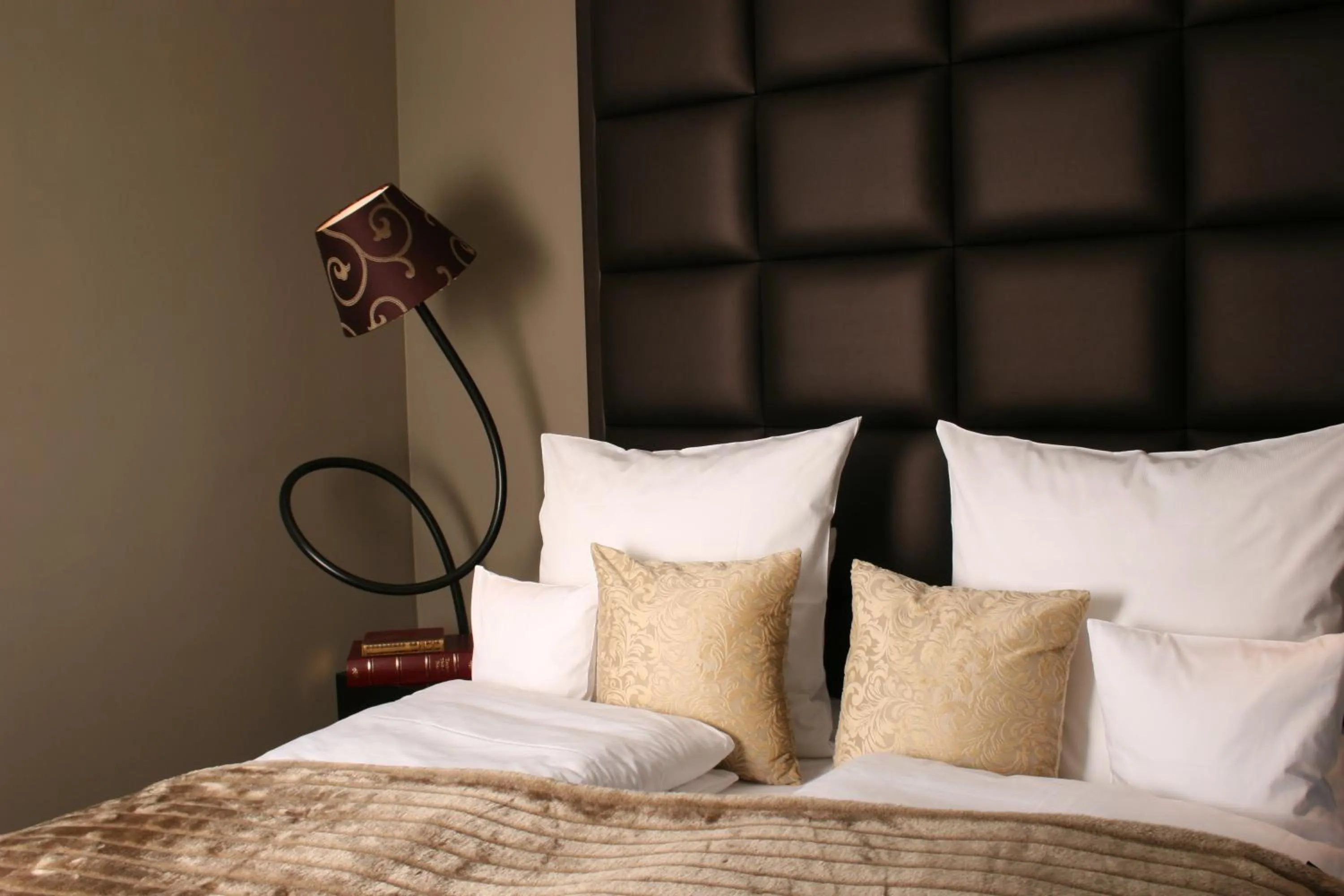 Bed in Hotel Rosenmeer