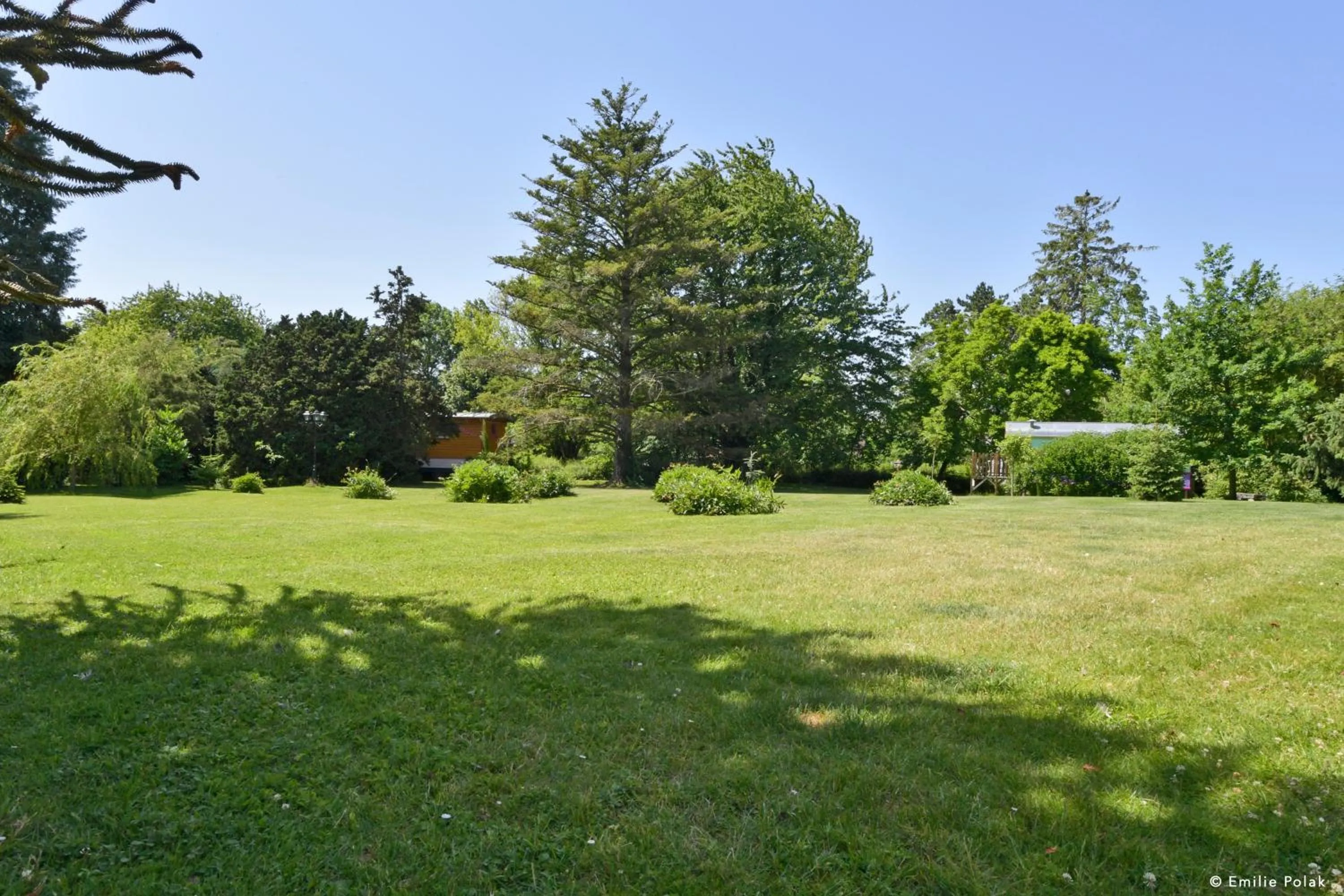 Garden in Roulotte La Verdine