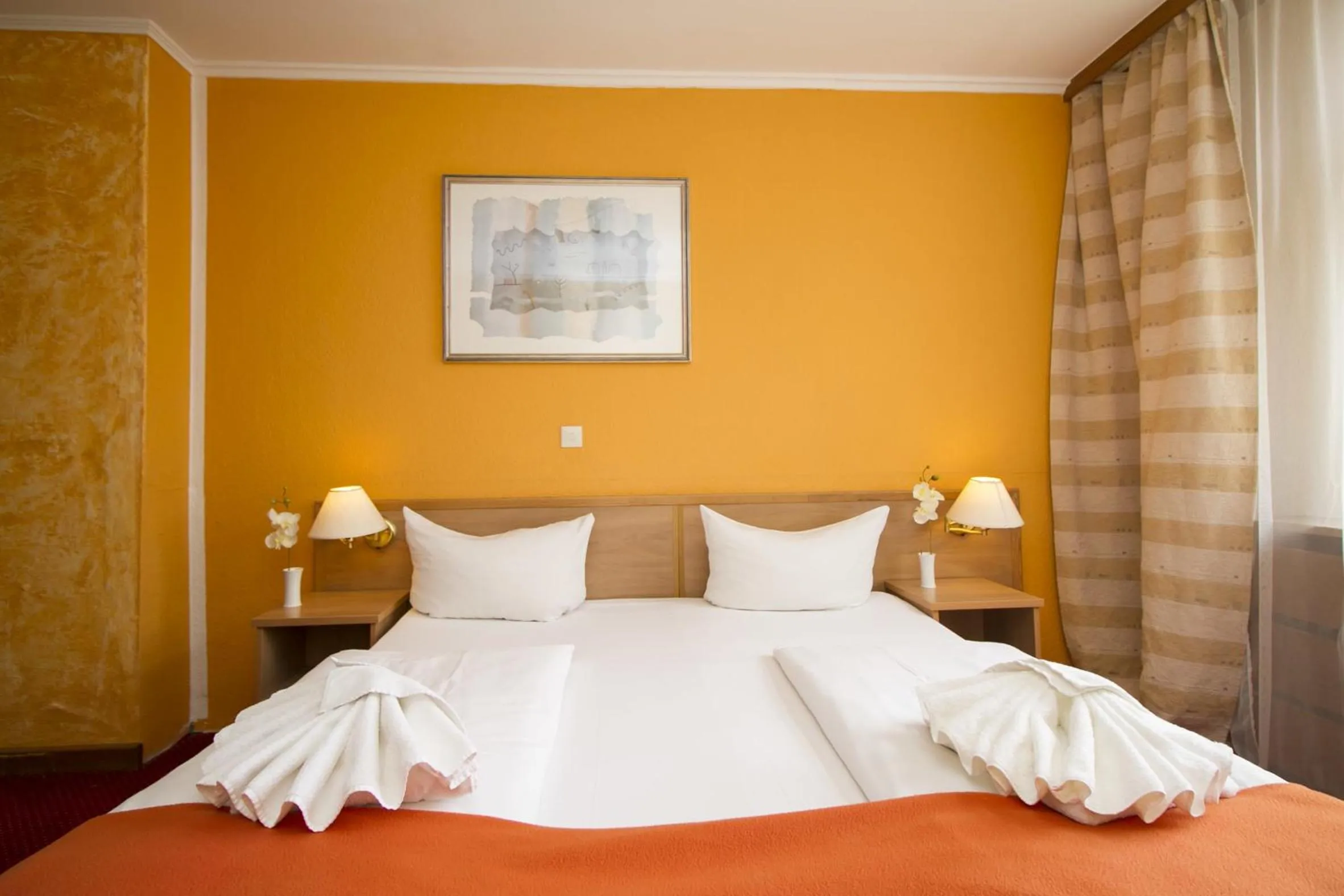 Bed in Hotel Spreewitz am Kurfürstendamm