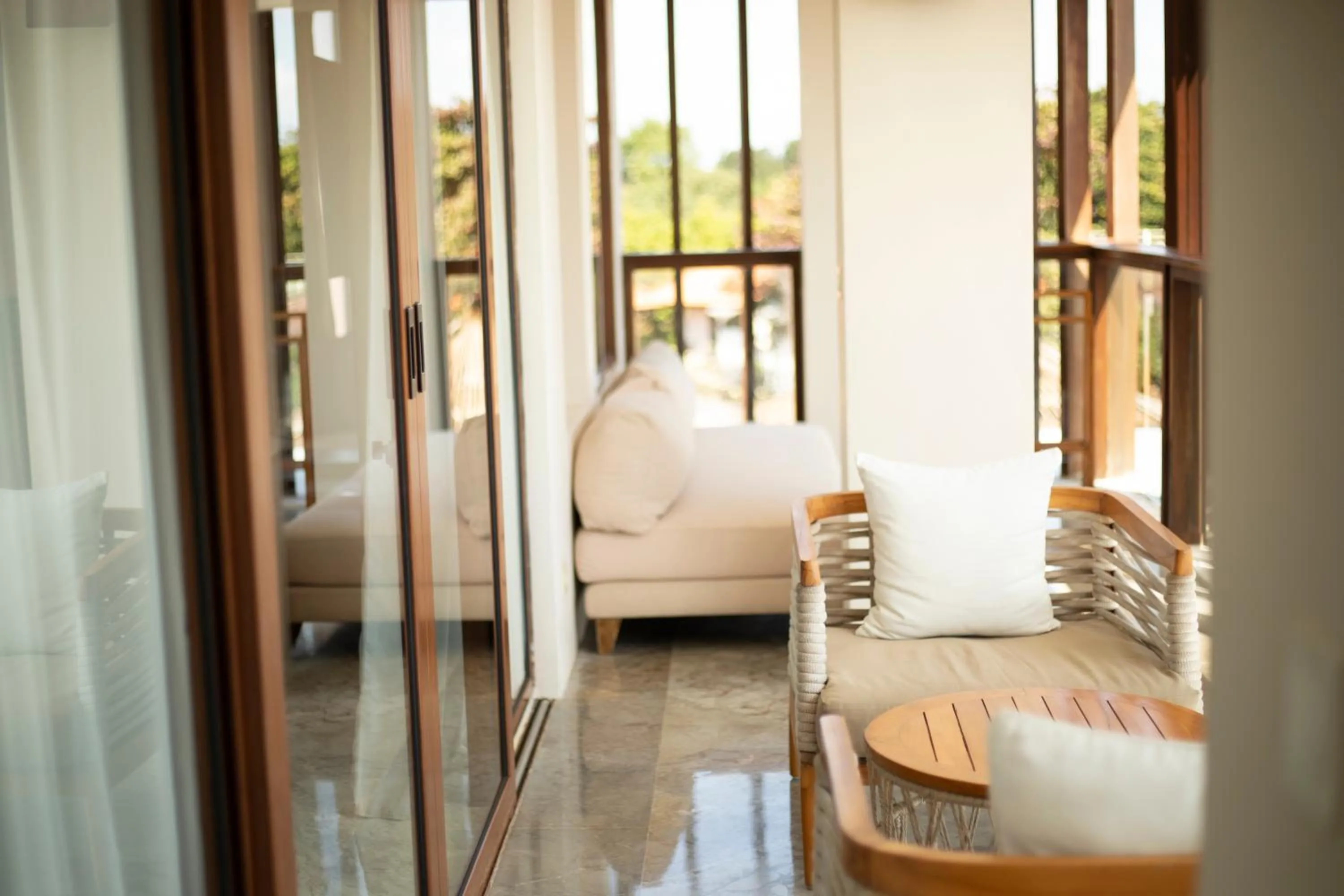 View (from property/room), Bed in The Bandha Hotel & Suites