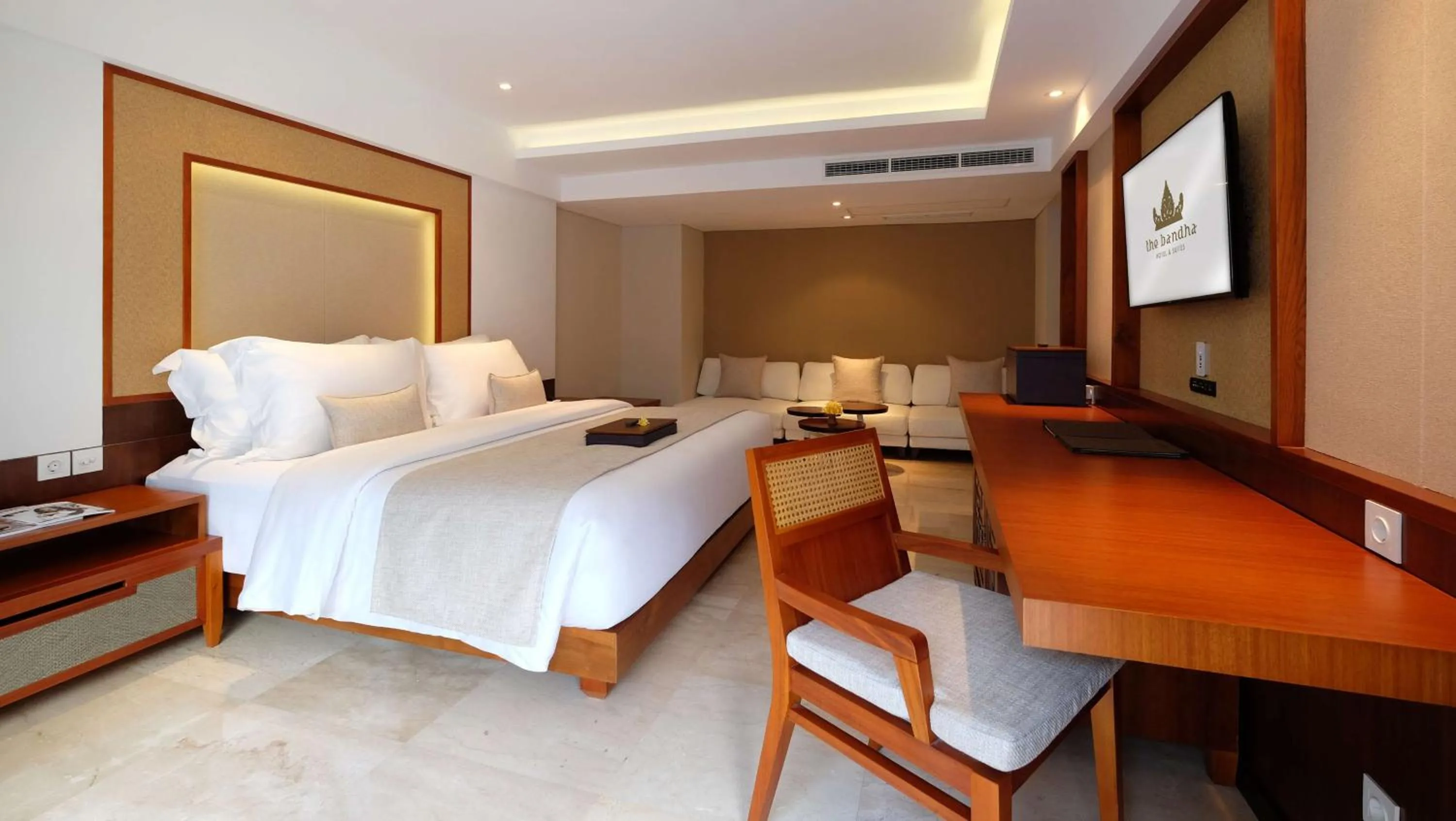 Bedroom, Bed in The Bandha Hotel & Suites