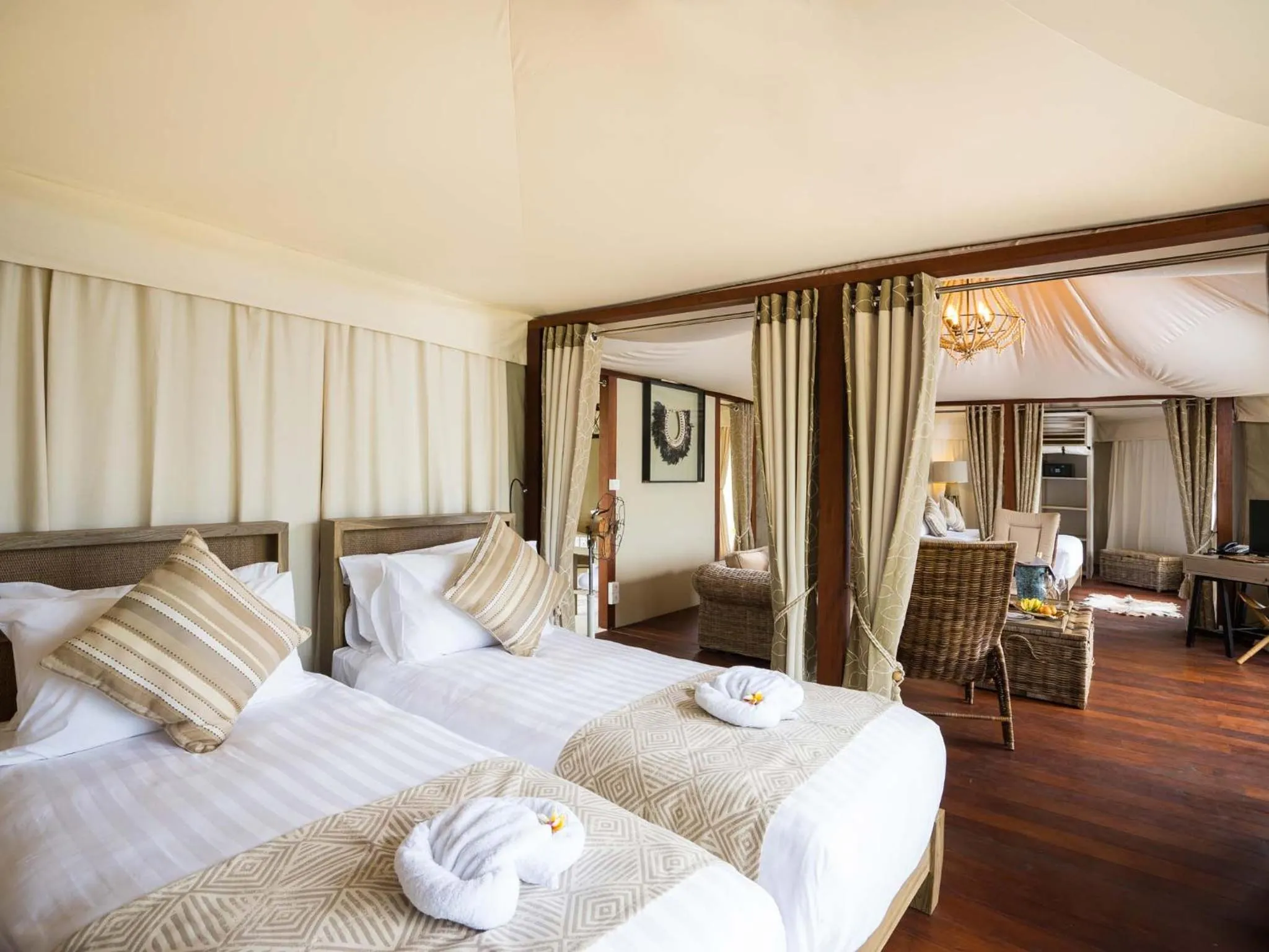 Photo of the whole room, Bed in Menjangan Dynasty Resort