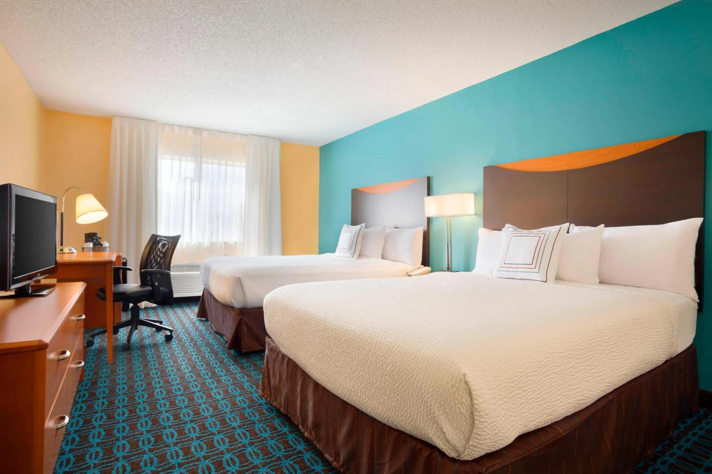 Photo of the whole room, Bed in Fairfield Inn & Suites by Marriott Dallas Plano