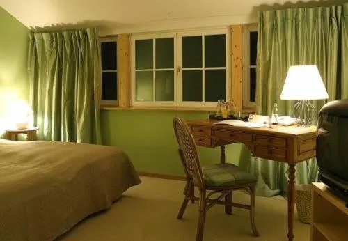 Decorative detail, Bed in Hotel Burg Wanzleben