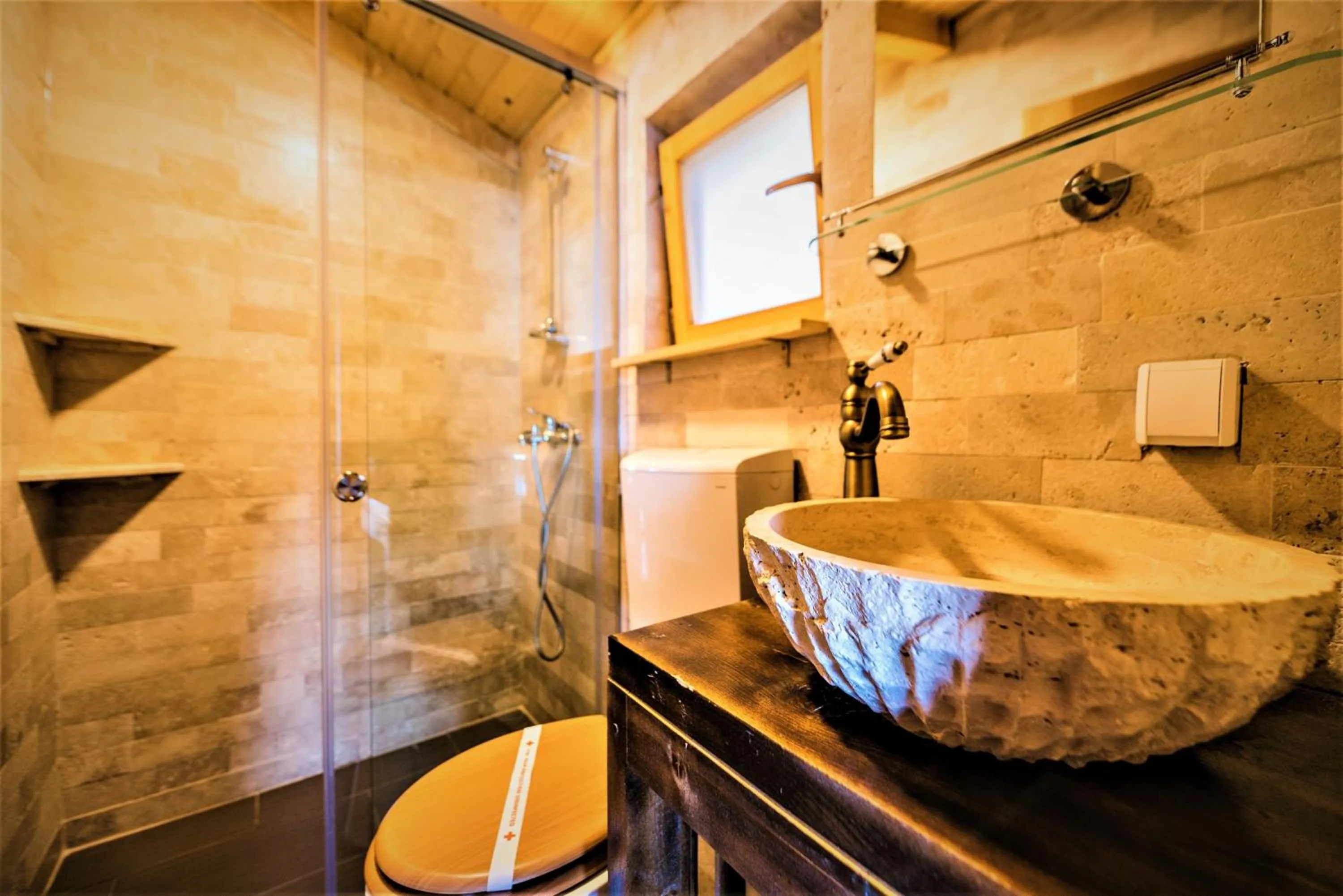 Toilet in Holiday Park Olive Tree