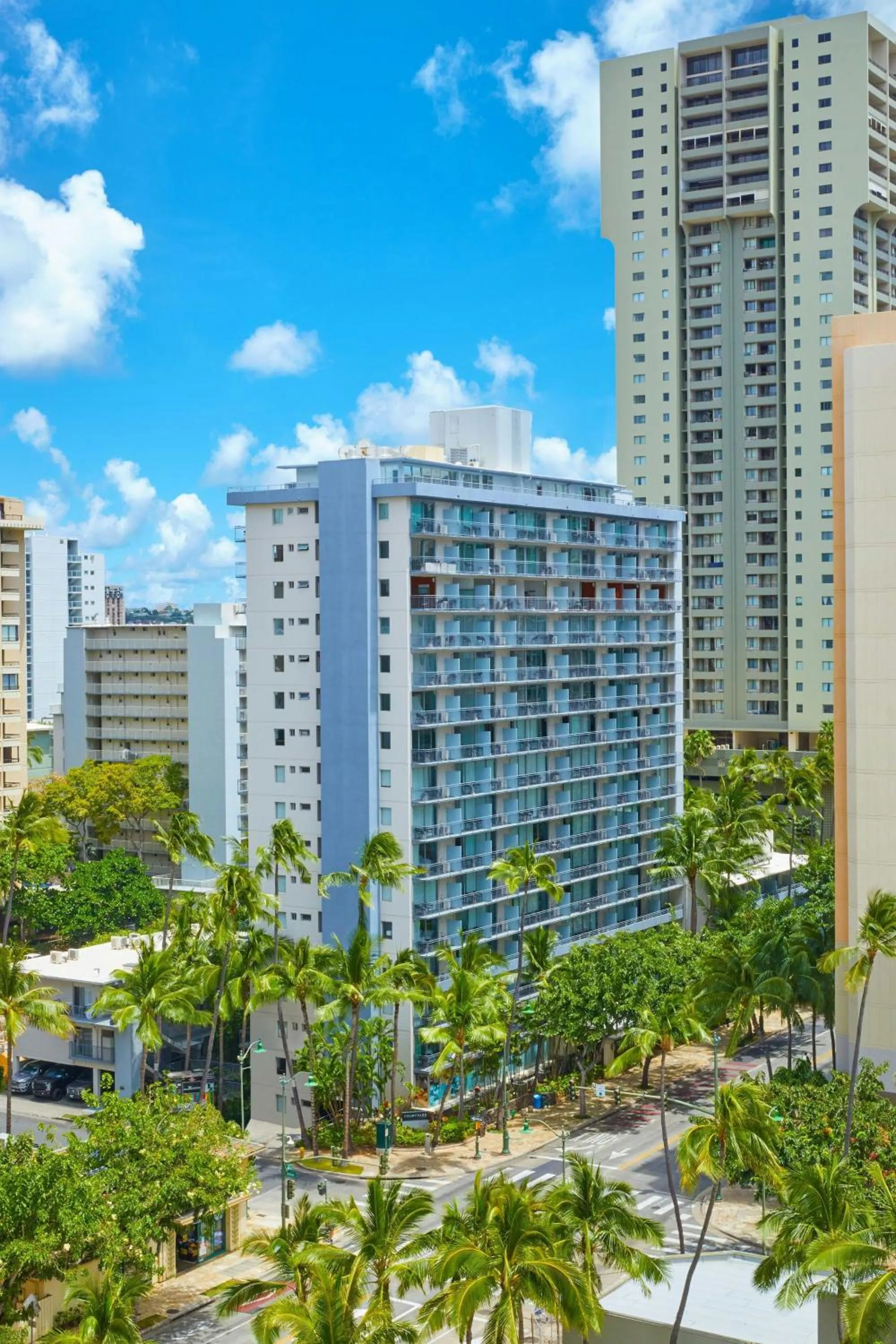 Property building in Courtyard by Marriott Waikiki Beach