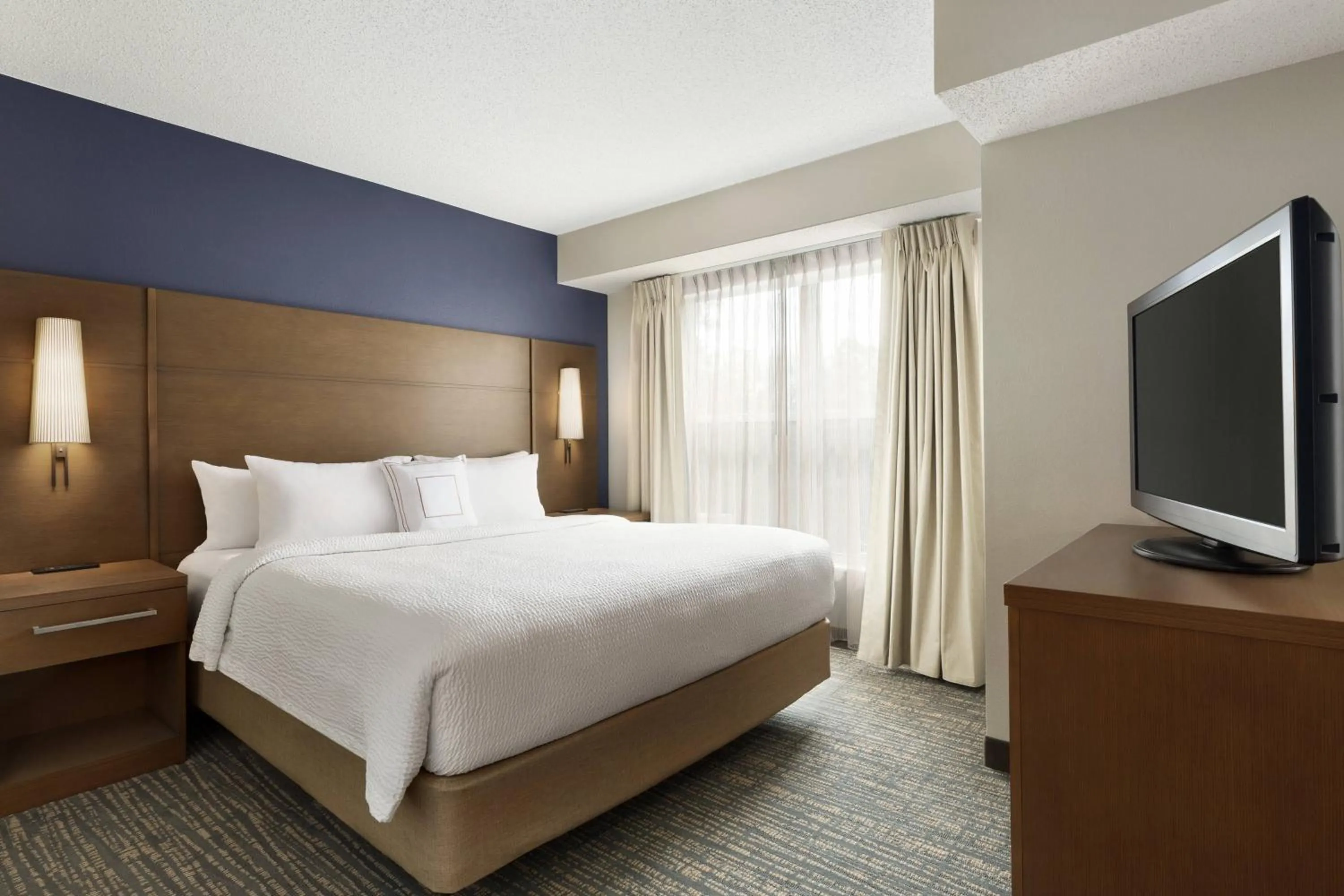 Photo of the whole room, Bed in Residence Inn Houston The Woodlands/Market Street