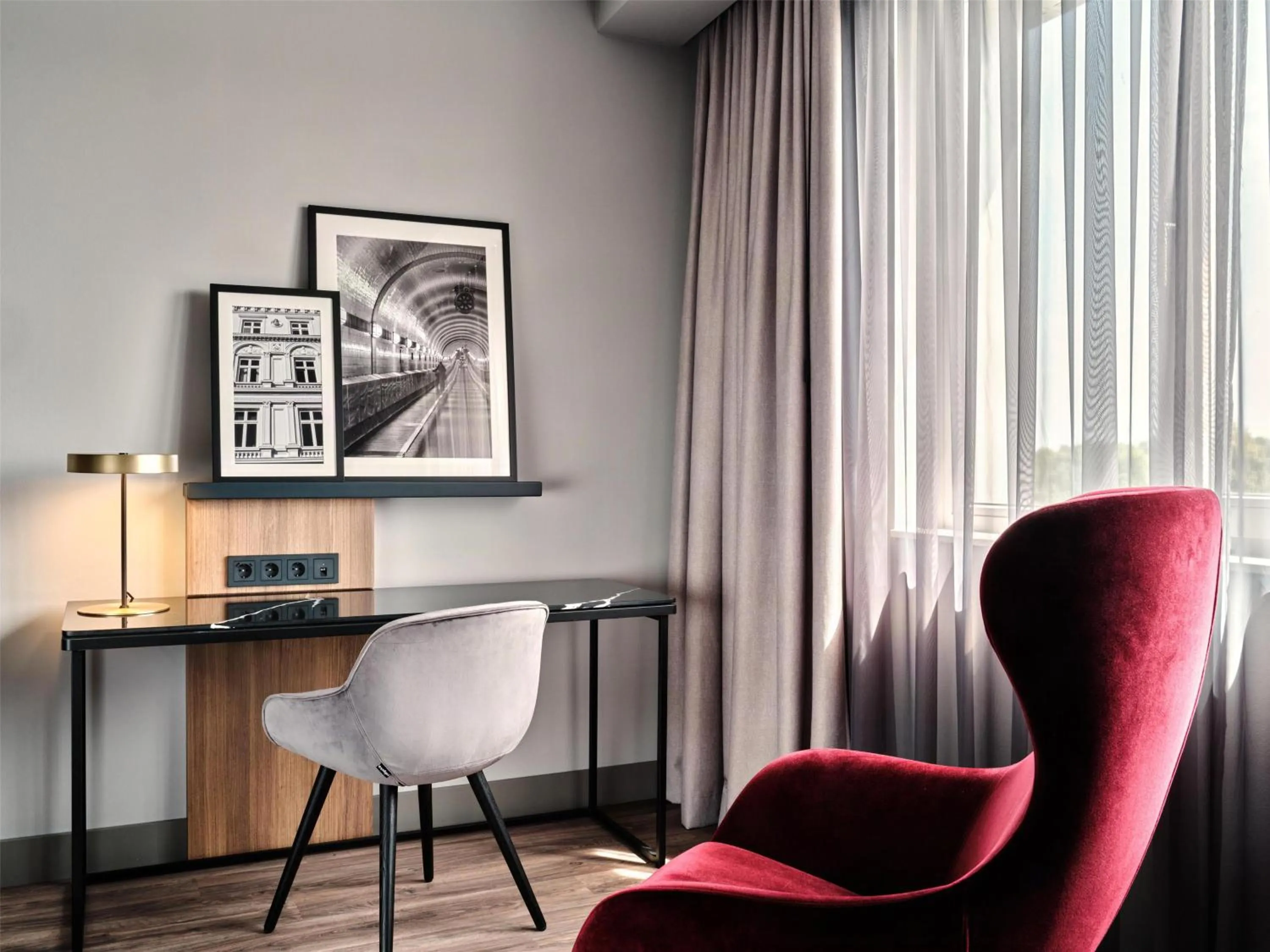 Bedroom in Radisson Blu Hotel, Hamburg Airport