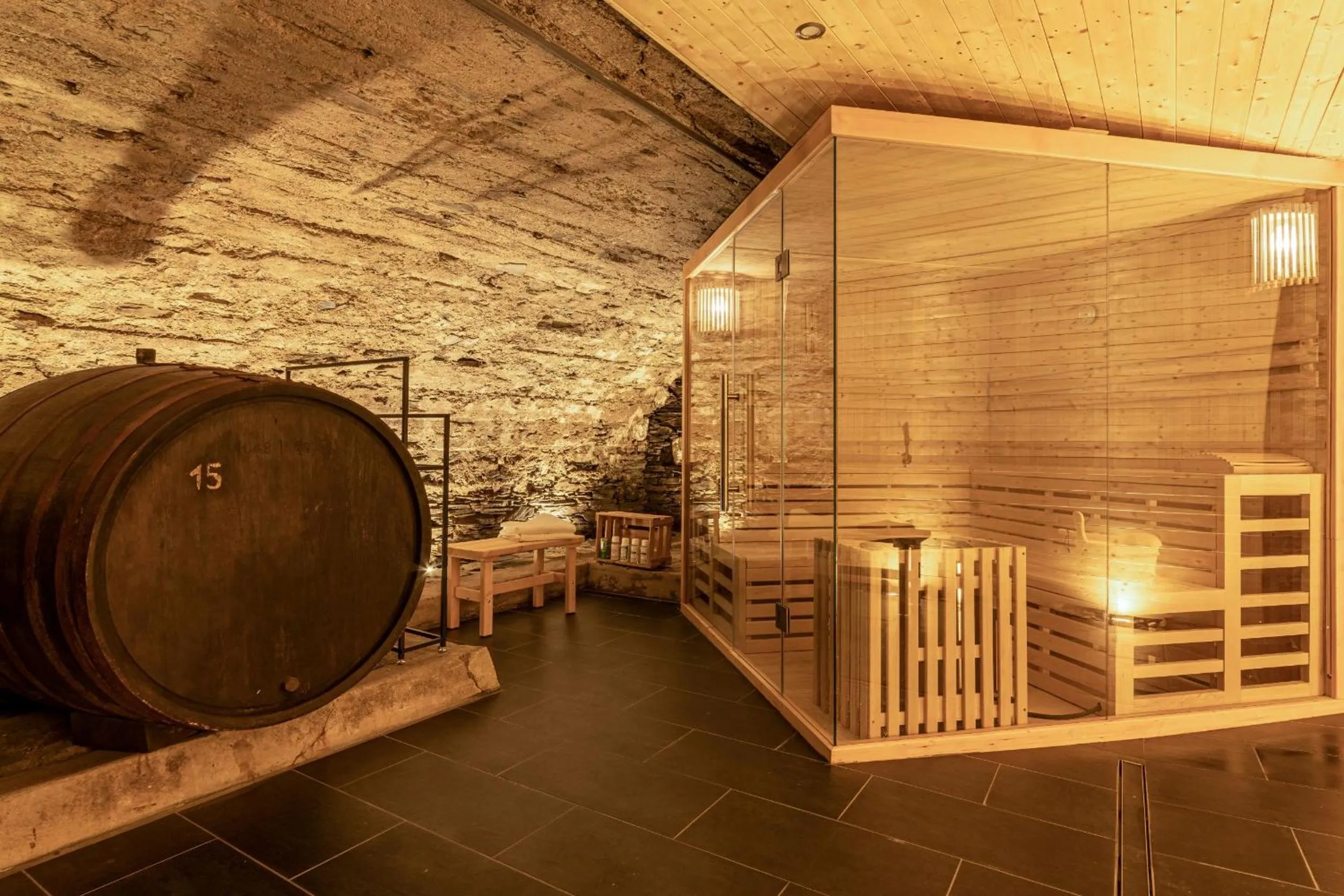 Sauna in Burgblickhotel