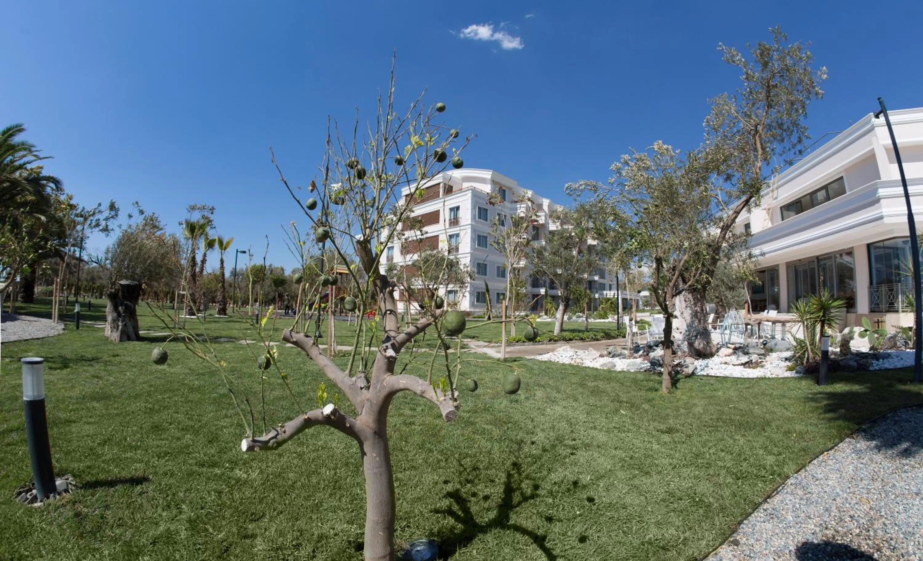 Property building in Rawda Resort Hotel Altinoluk