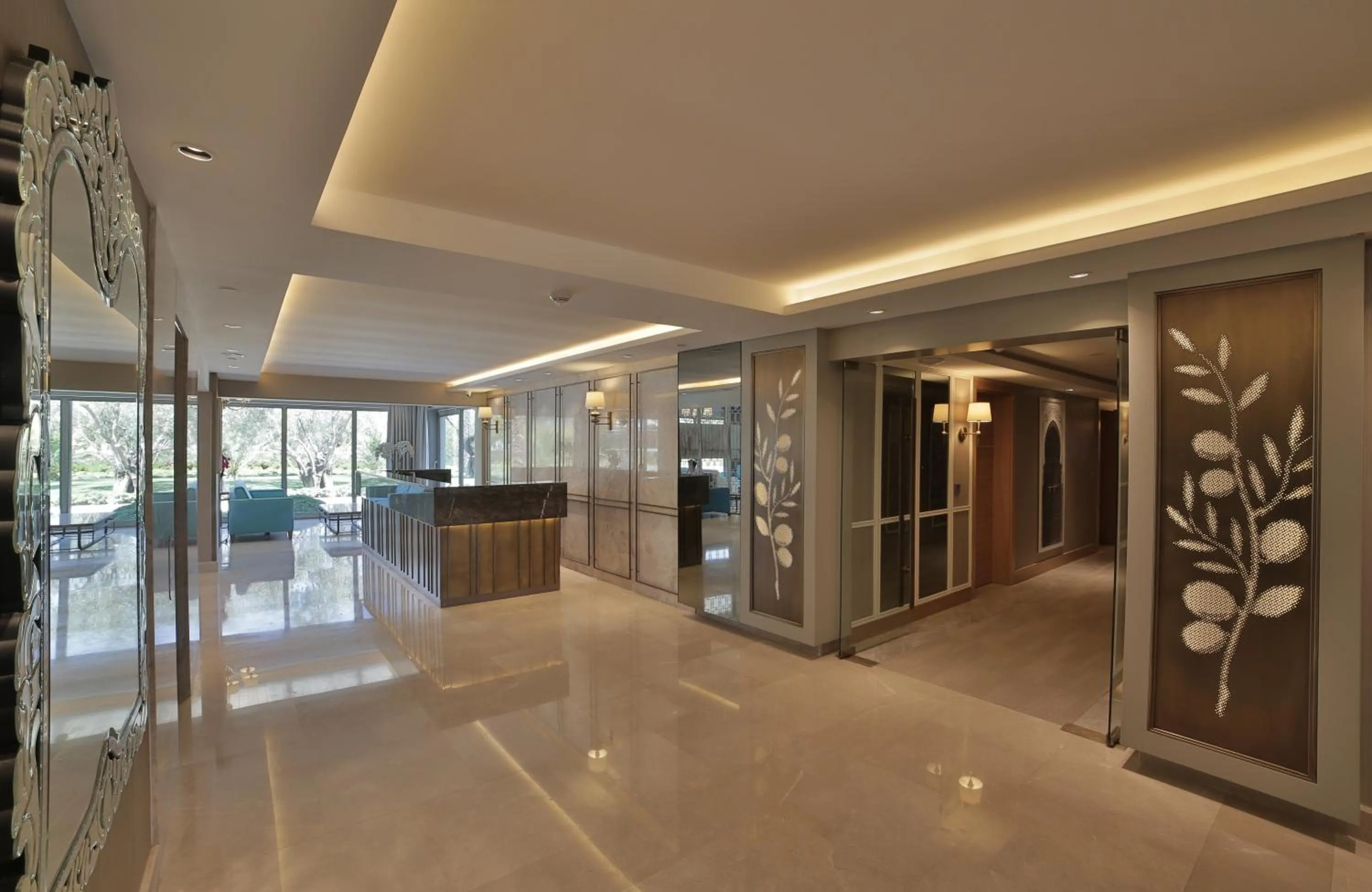 Lobby or reception in Rawda Resort Hotel Altinoluk