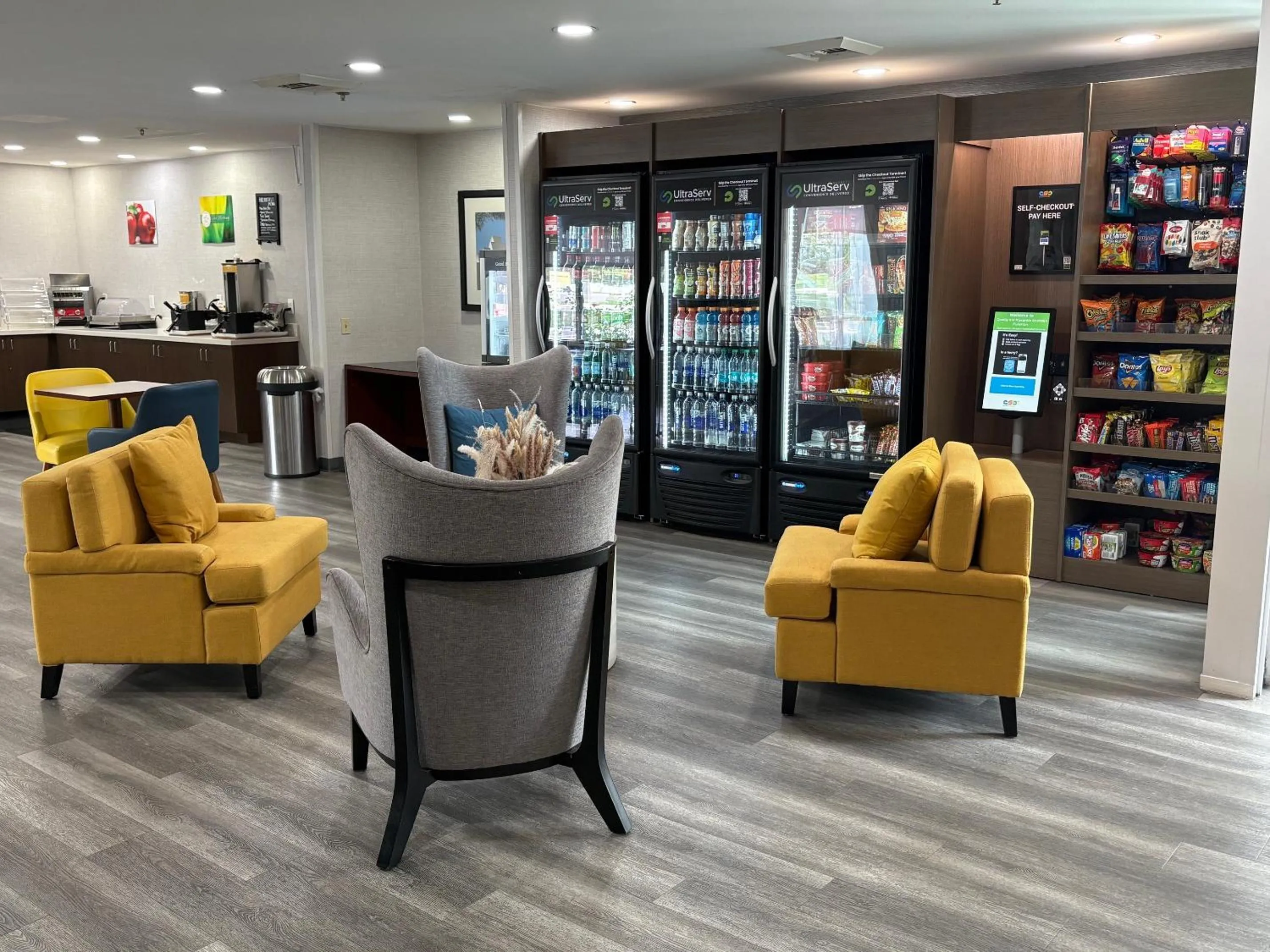 Lobby or reception in Quality Inn Placentia Anaheim Fullerton