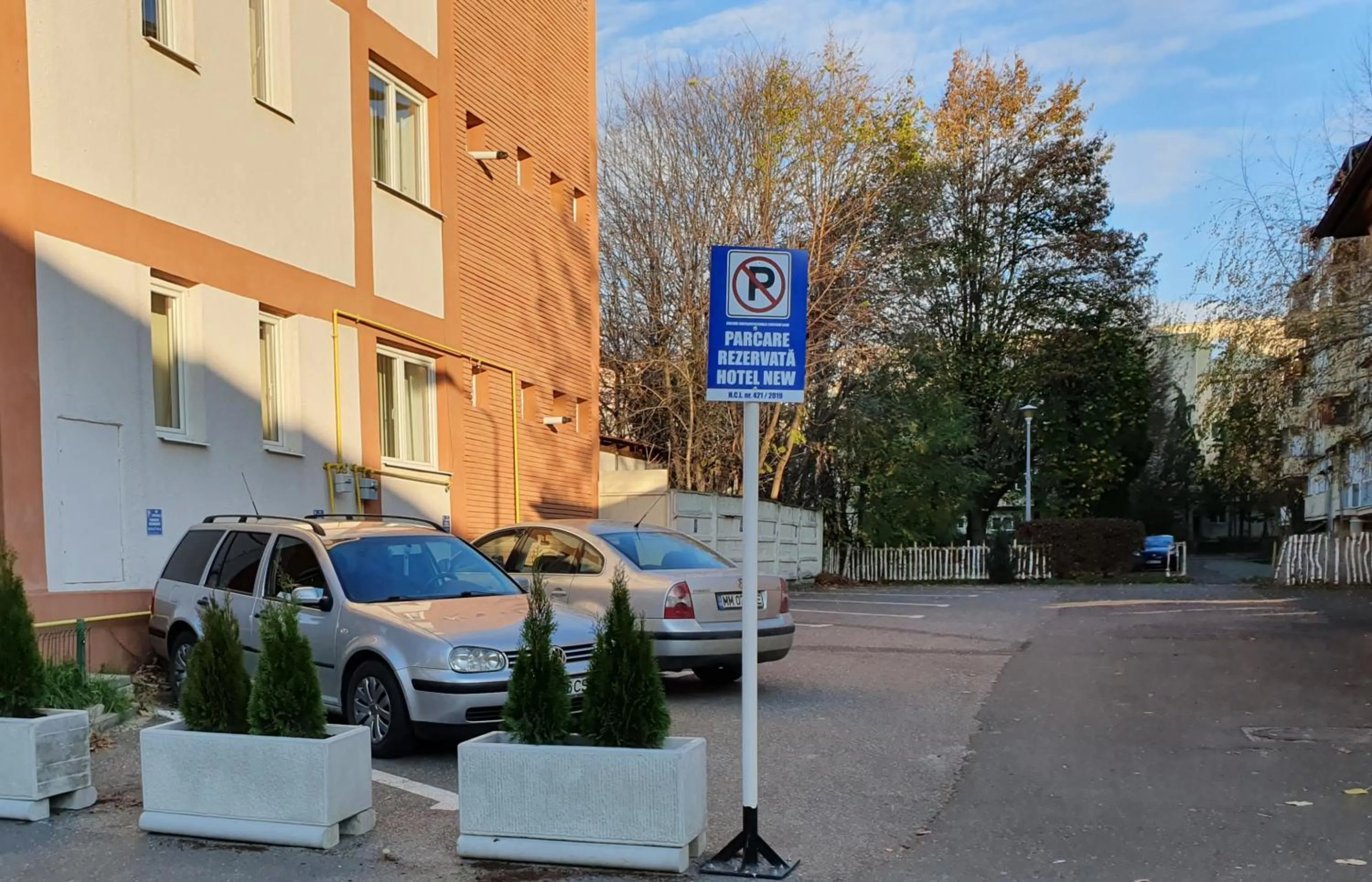 Facade/entrance in Hotel New