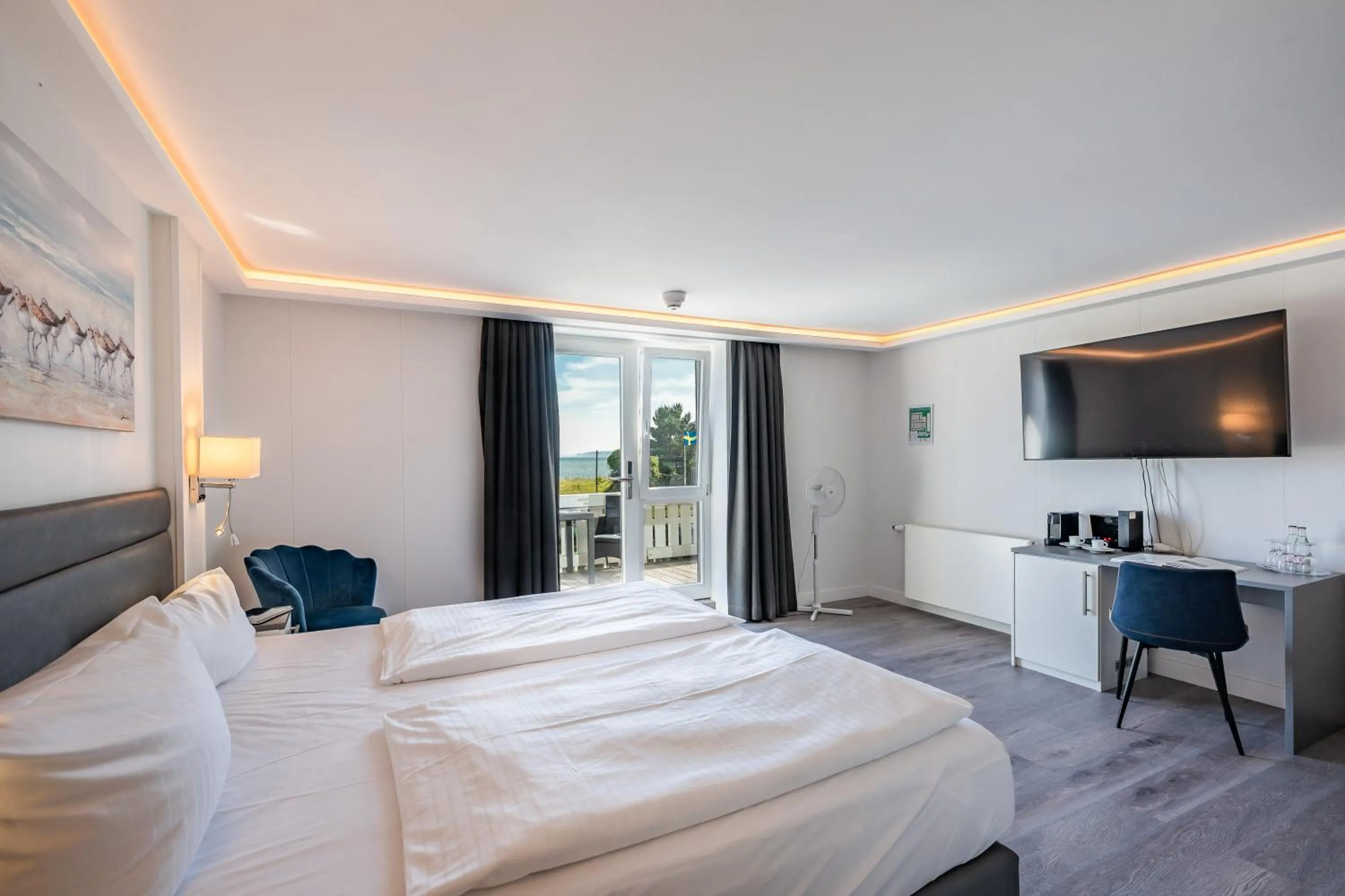 Bed in Hotel Königslinie