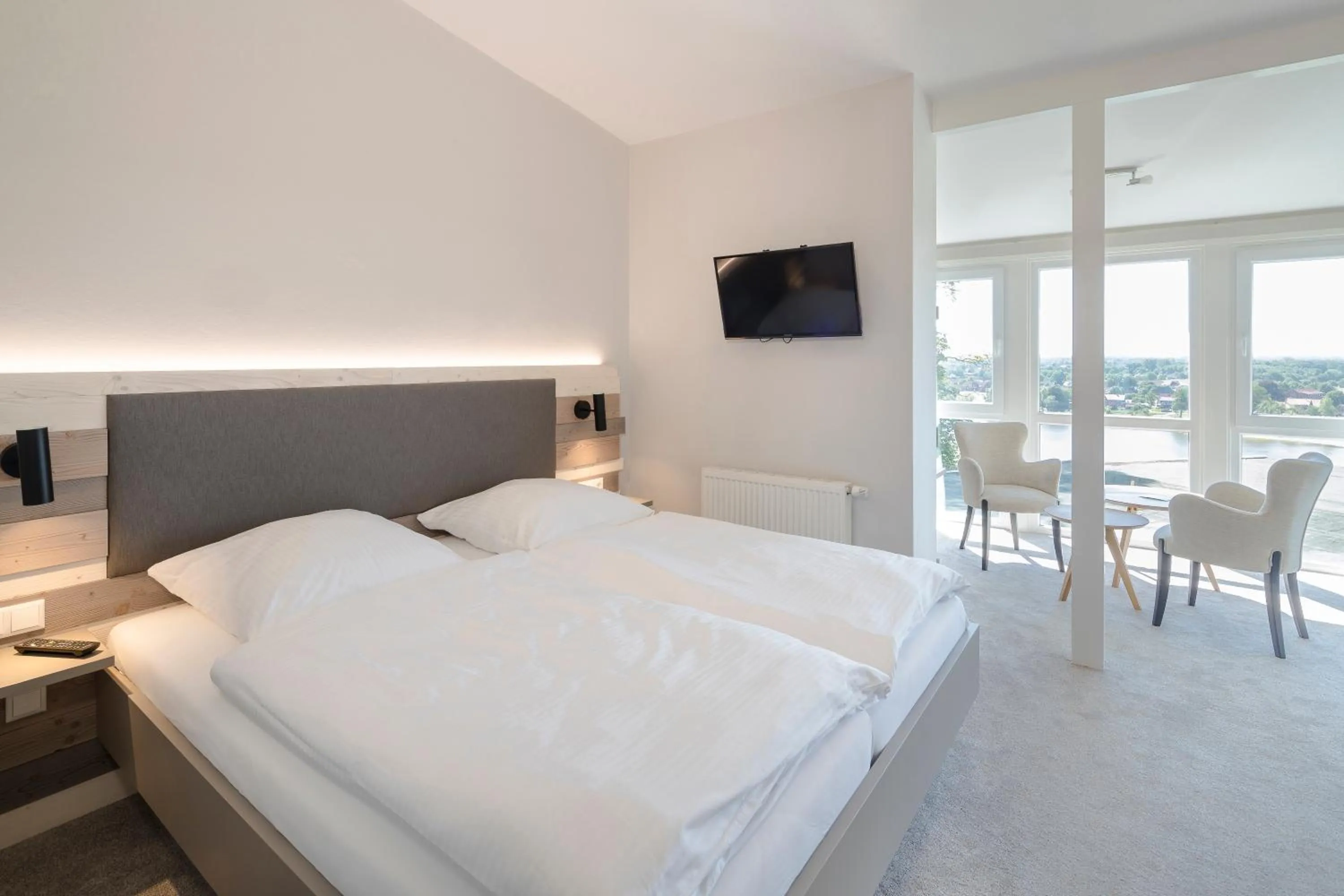 Bed in Hotel Bellevue