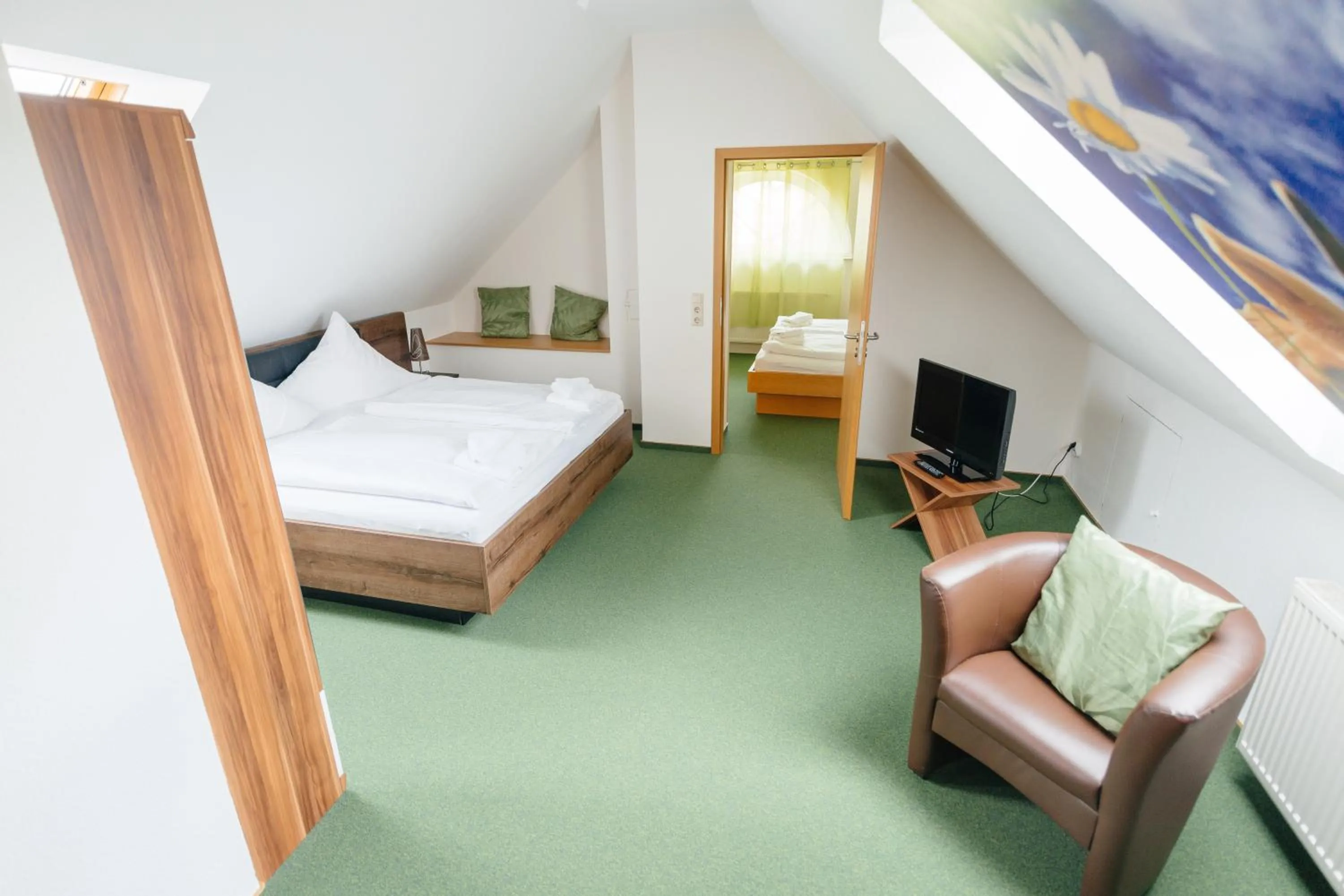 Photo of the whole room, Bed in Hotel Rhönhof