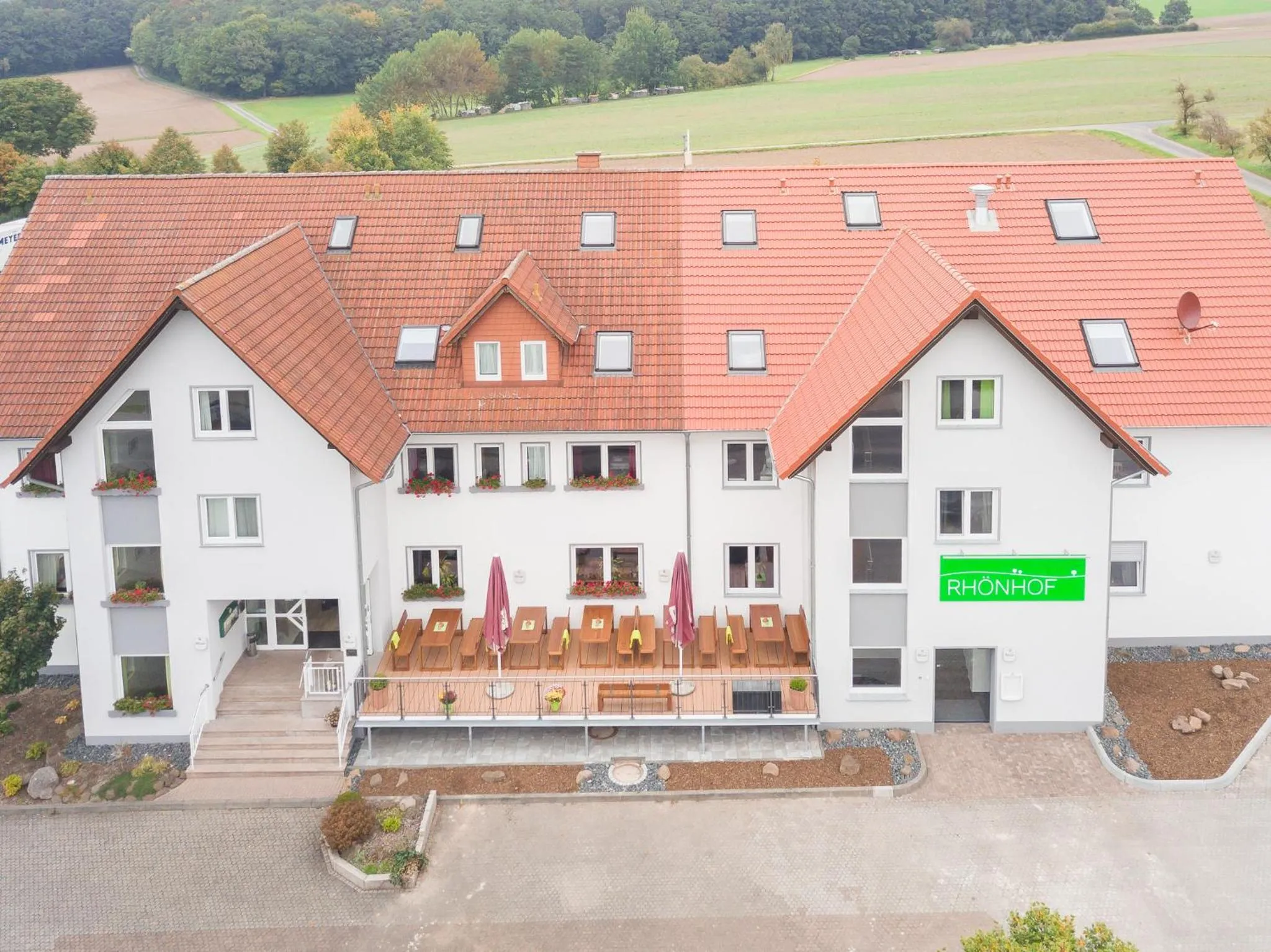Facade/entrance in Hotel Rhönhof