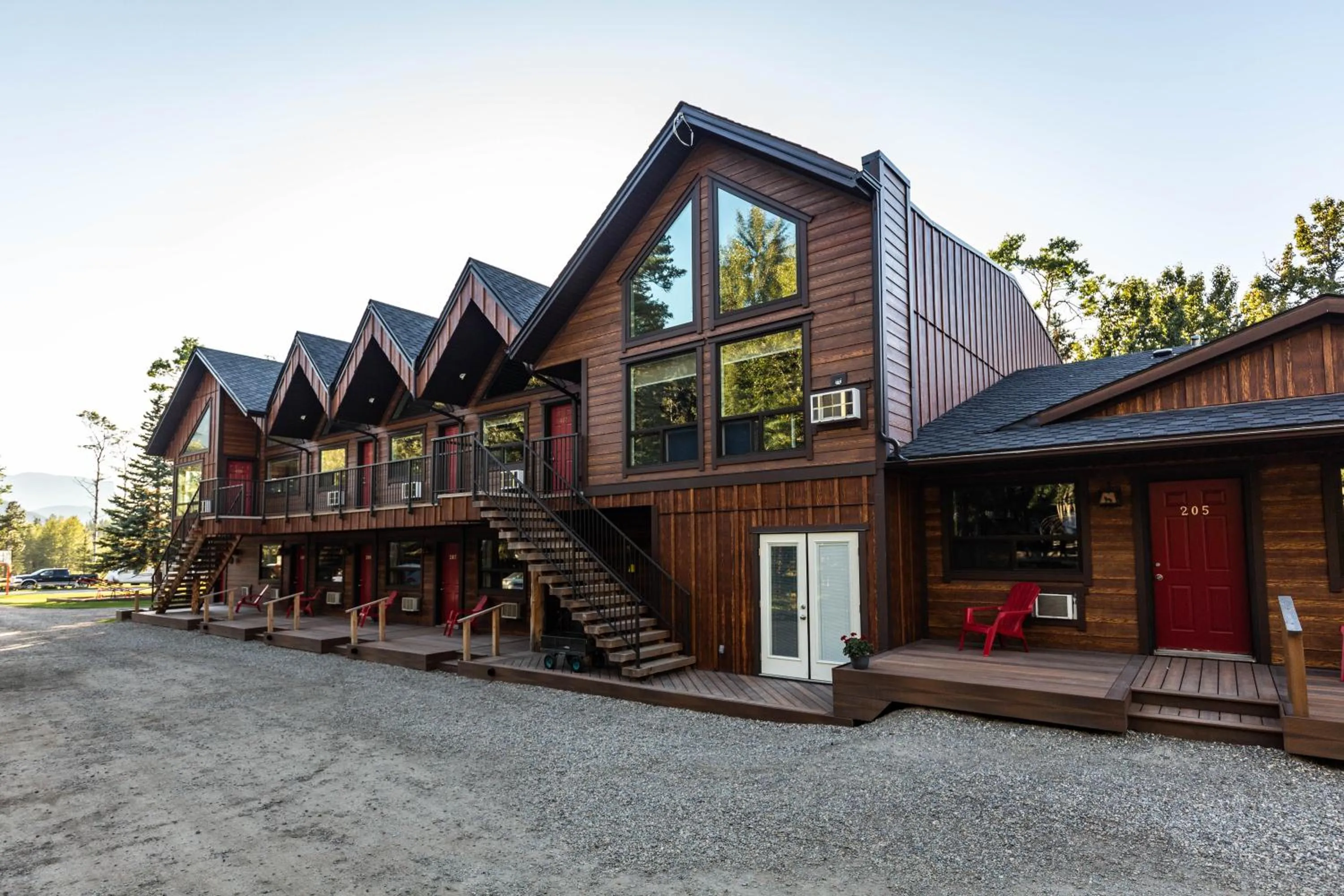 Property building in Jasper Gates Resort