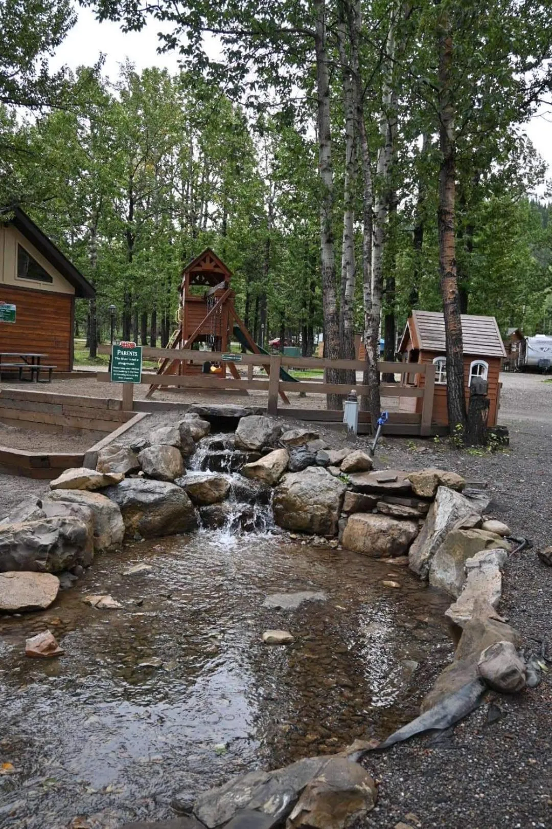 Children play ground in Jasper Gates Resort