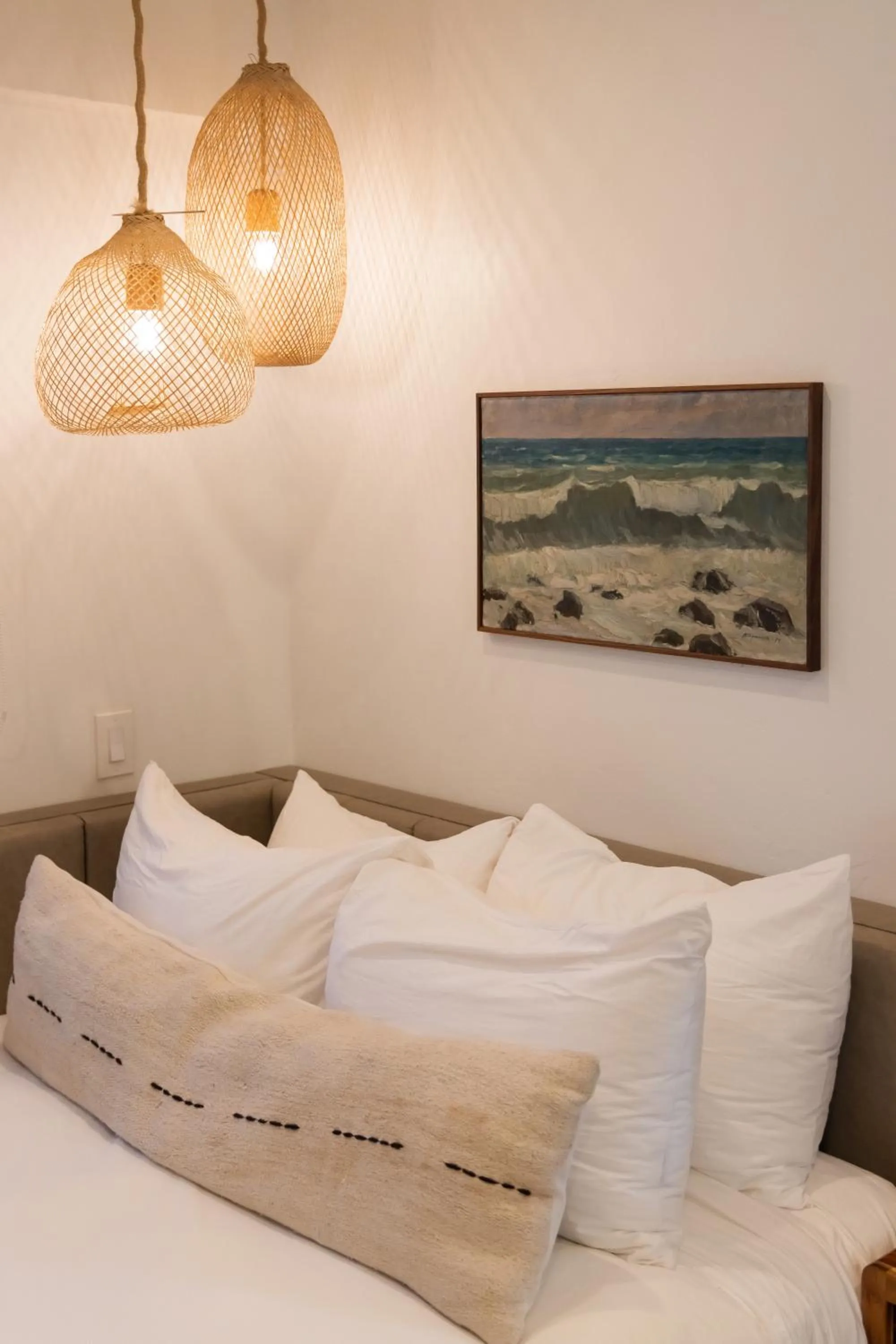 Bed in The Pearl Hotel